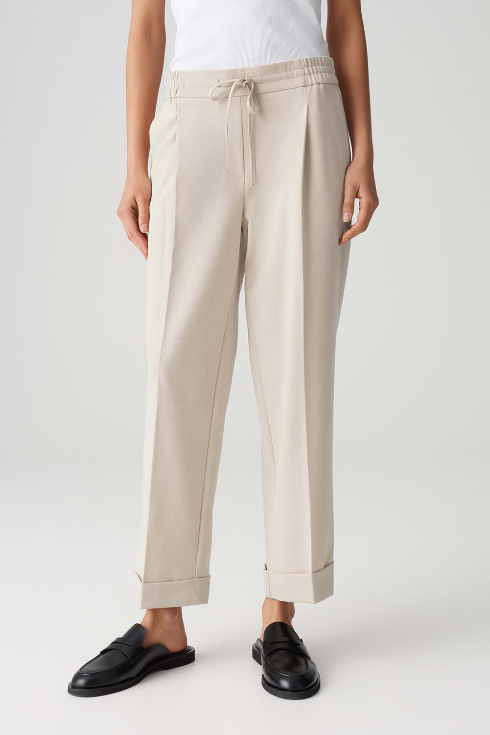 Opus Broek Melosa City Beige