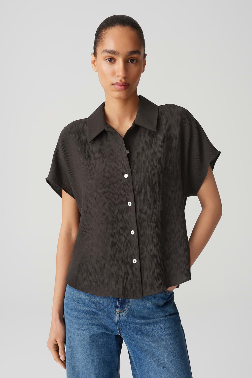 Opus Blouse Fasinga Bruin