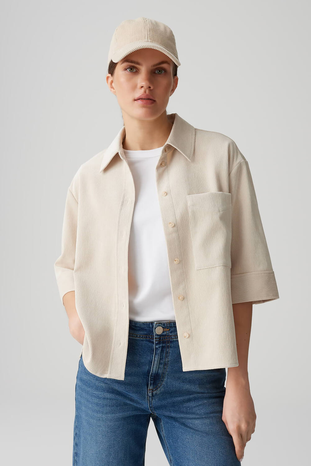 Opus Blouse Faisa Beige