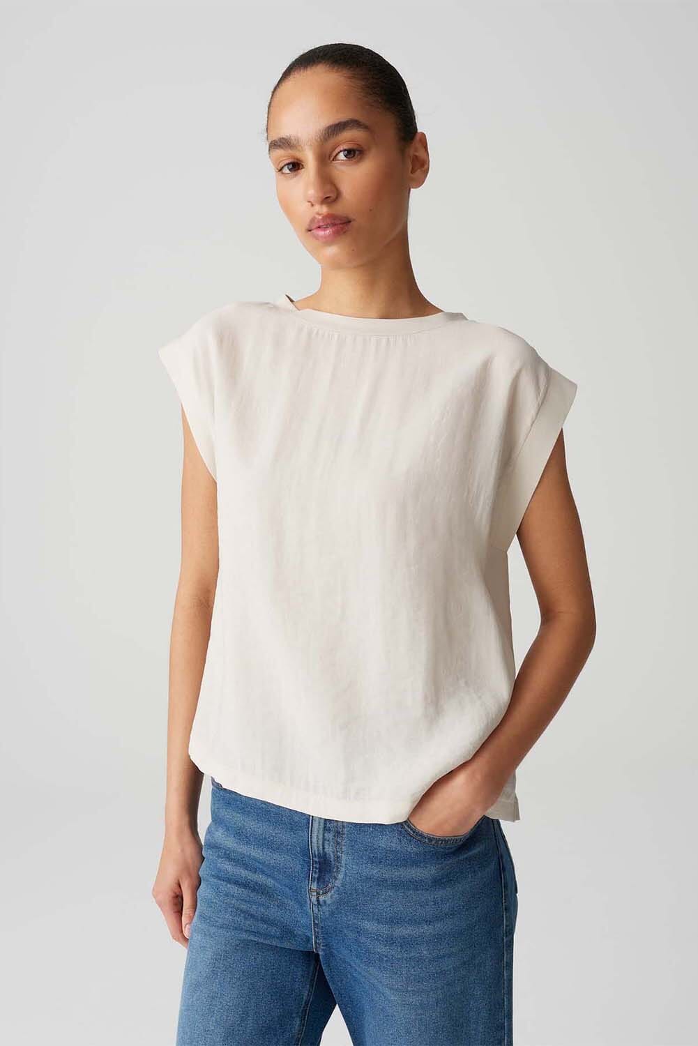 Opus Top Silkisi Beige