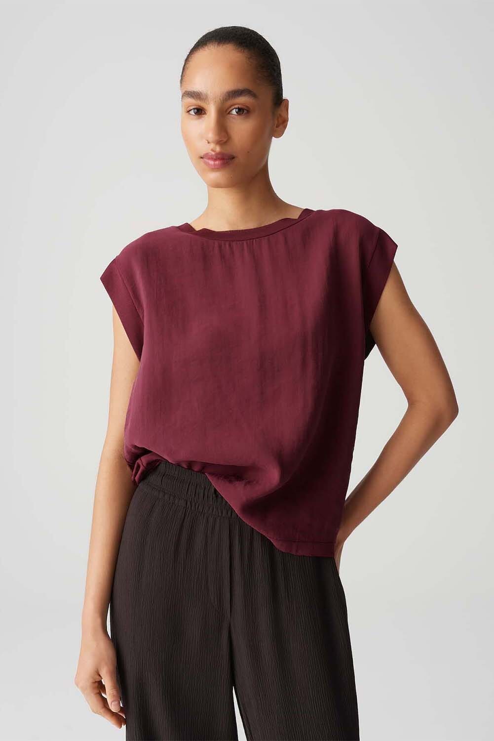 Opus Top Silkisi Rood
