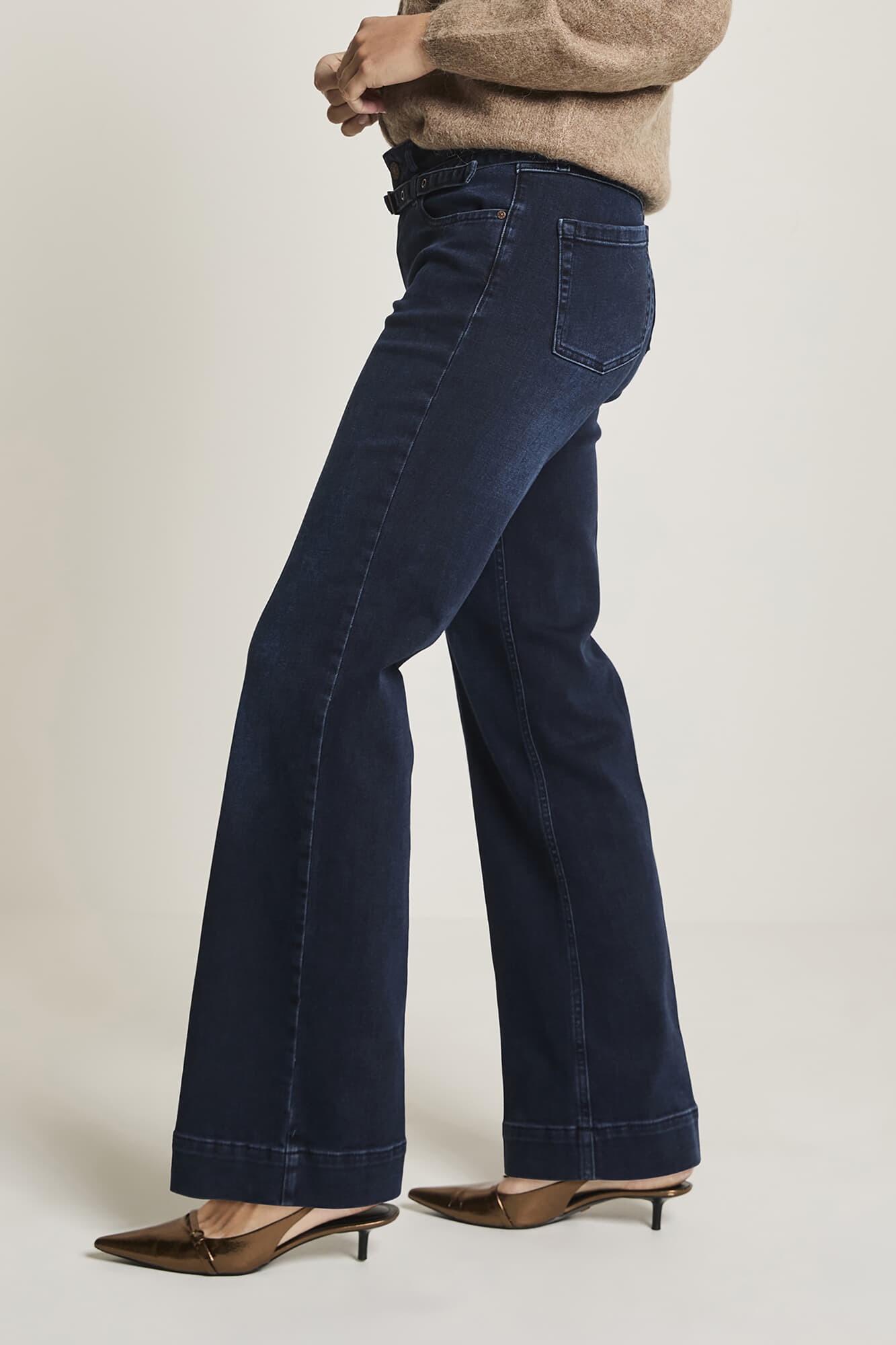 Para Mi Jeans Eve (Belt) Daily Denims Jeans donker
