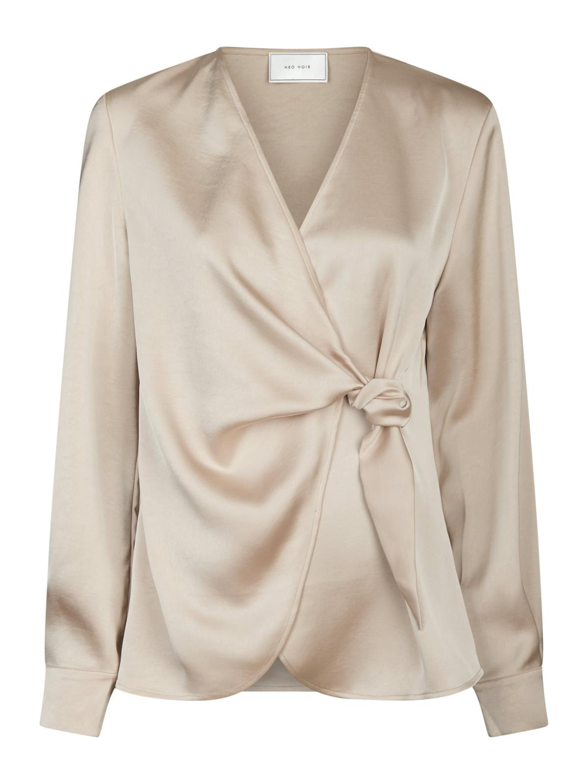 Neo Noir Blouse Petris Heavy Sateen  Beige
