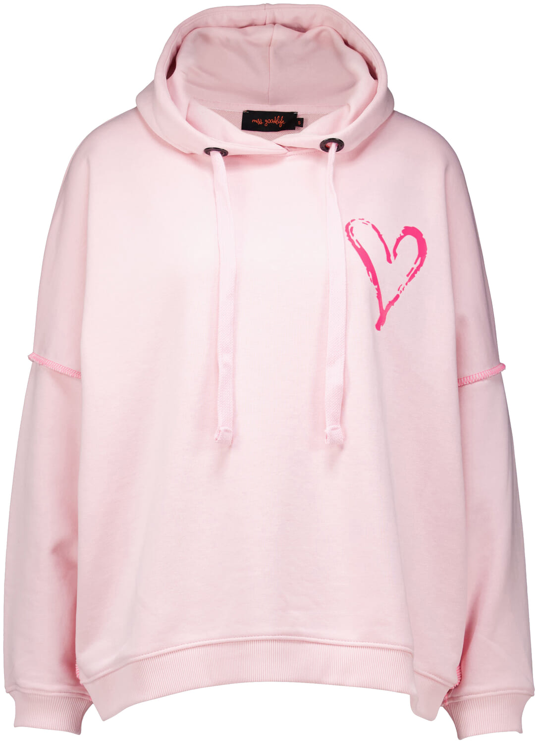 Miss Goodlife Hoodie This is my happy place Roze