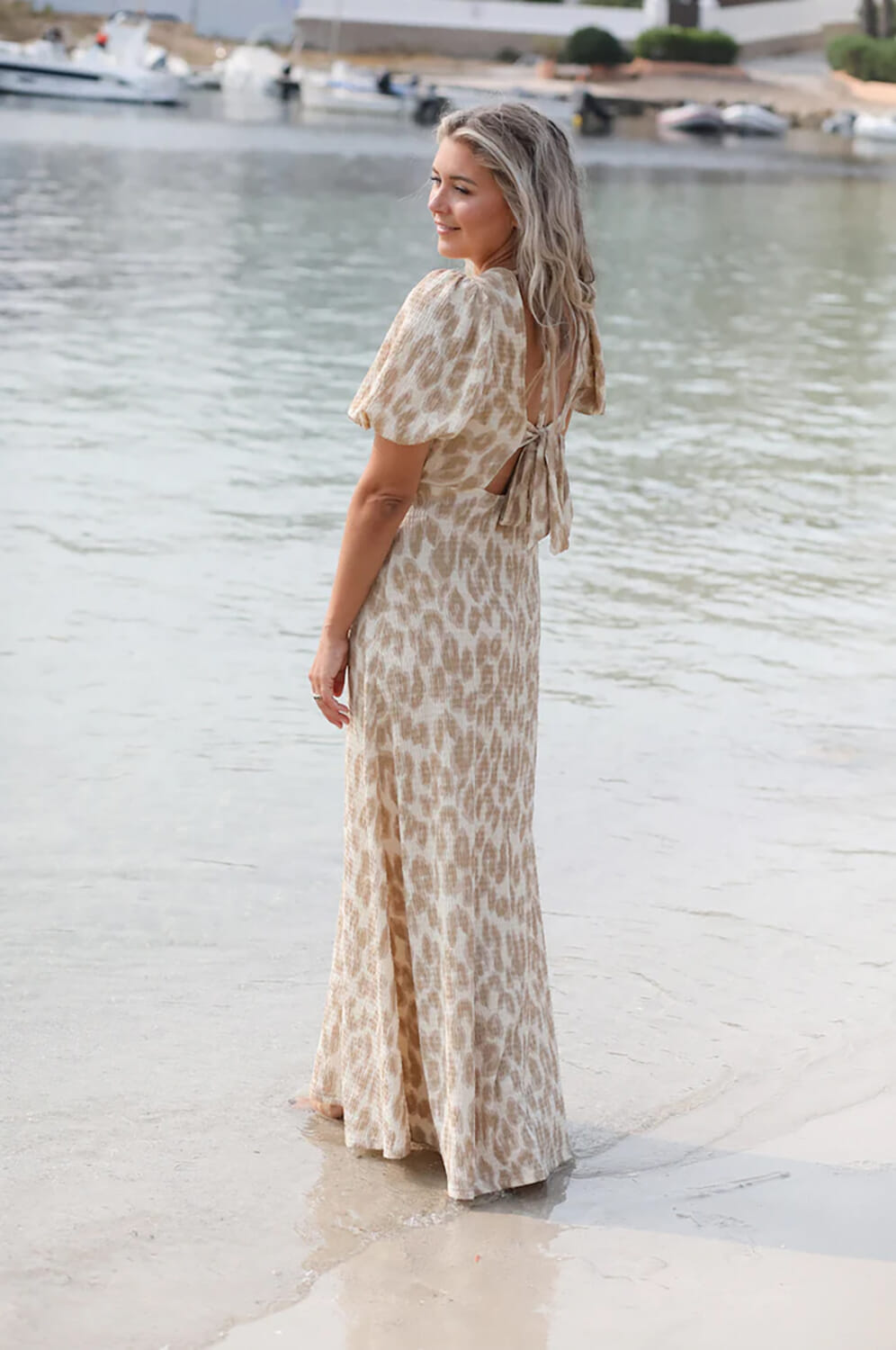 Bolina Island Jurk Lolita  Beige