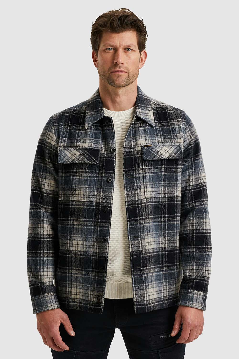 Pme Legend Overhemd Blauw