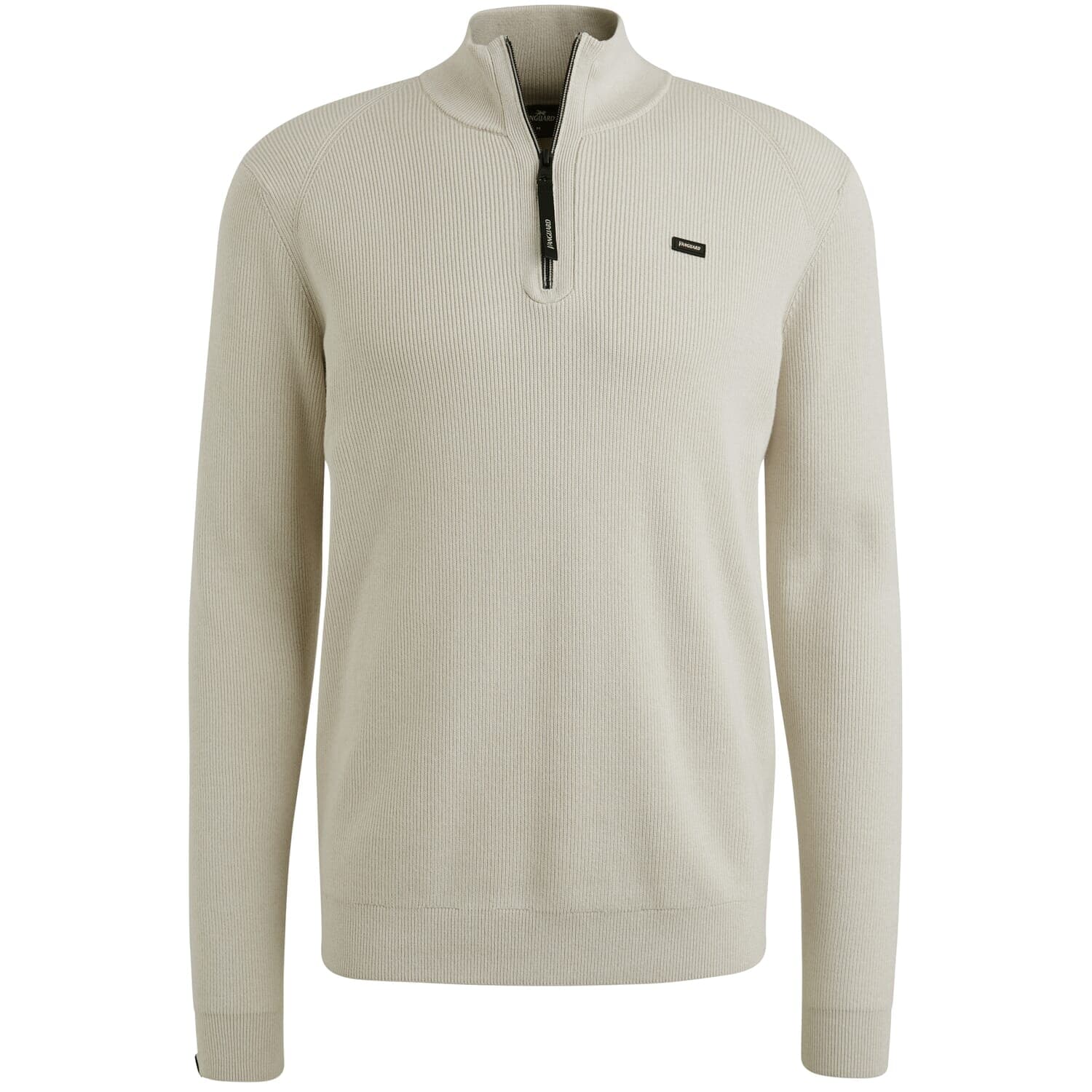 Vanguard Half-zip Trui Off White