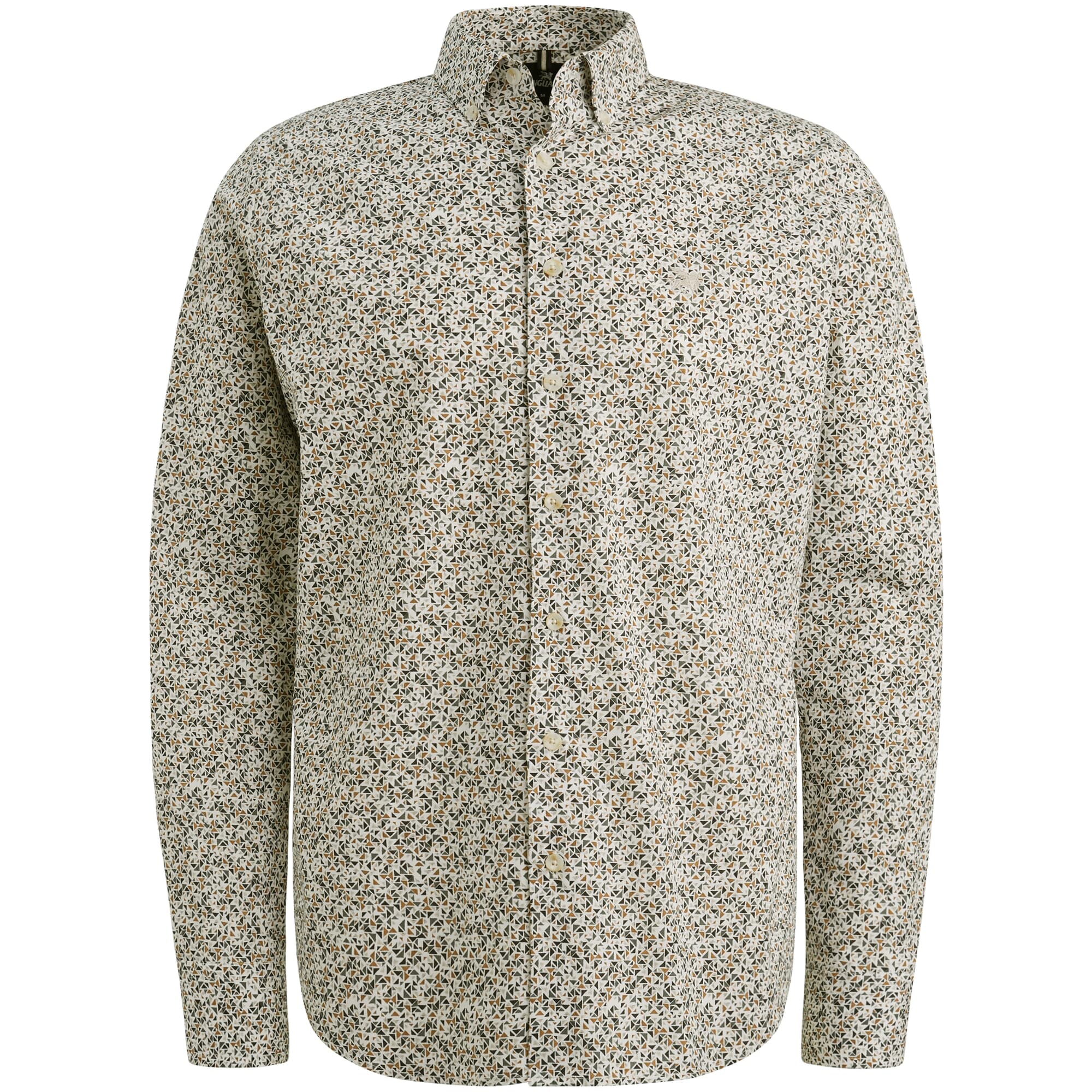 Vanguard Overhemd Print on Poplin Wit