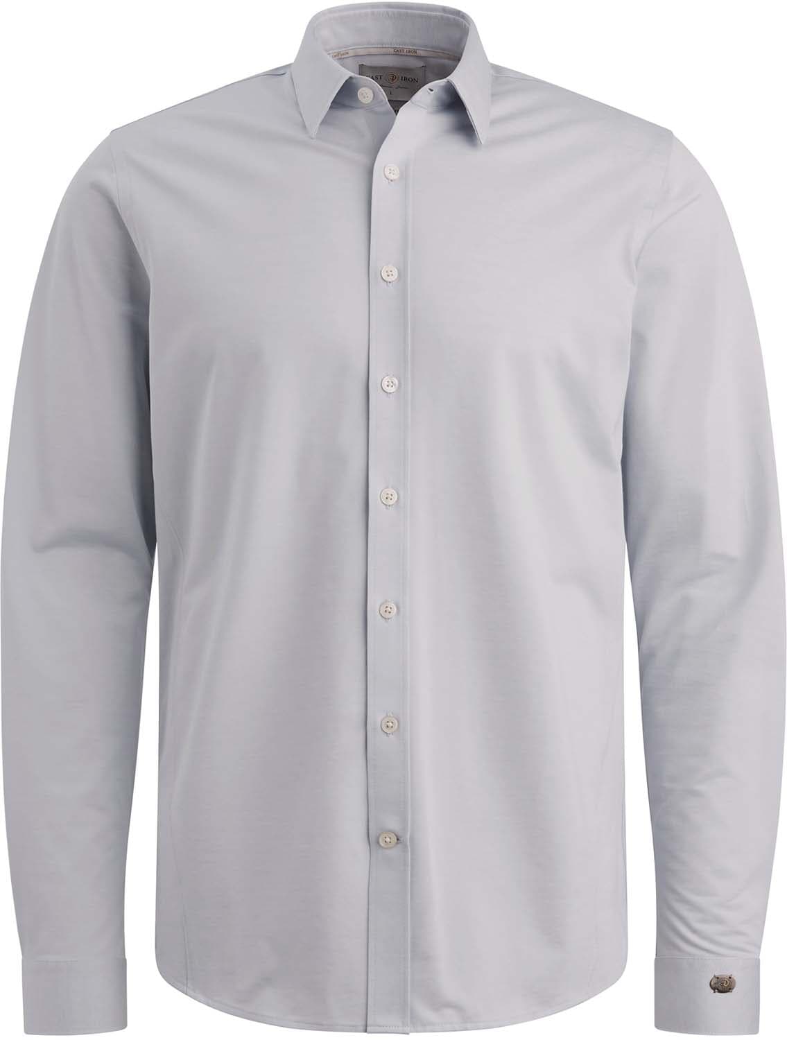 Cast Iron Overhemd Tech Jersey Ligh Blauw