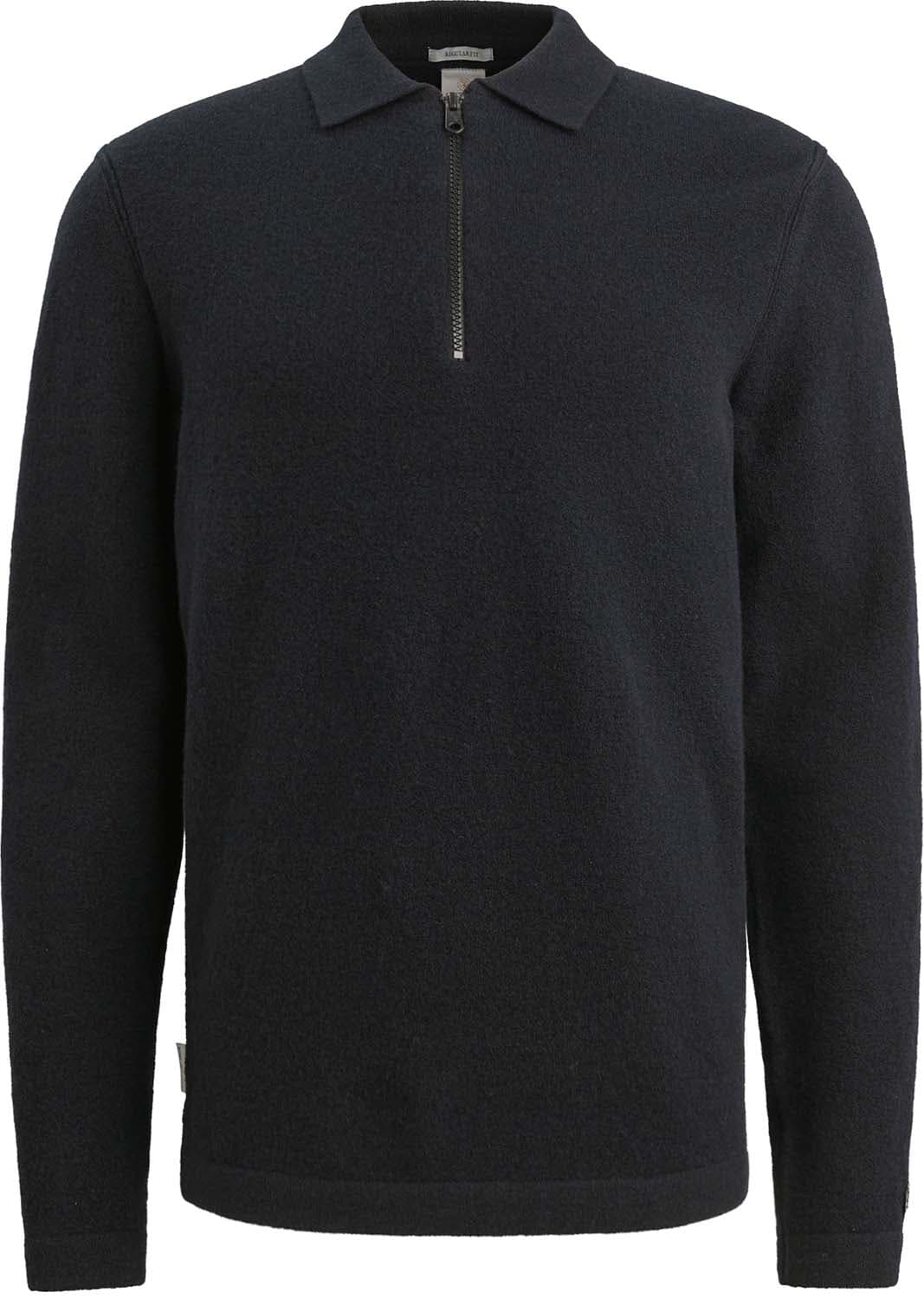 Cast Iron Rugby van Wolblend Navy