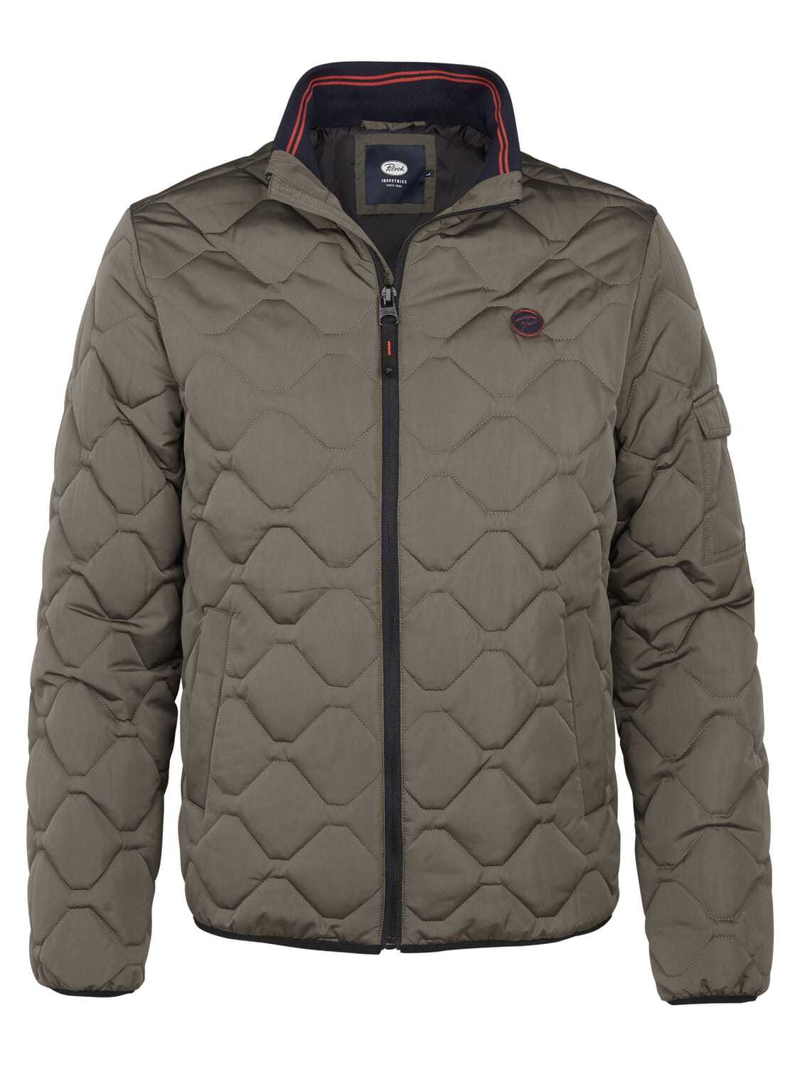 Petrol Parka Jas Padded Groen