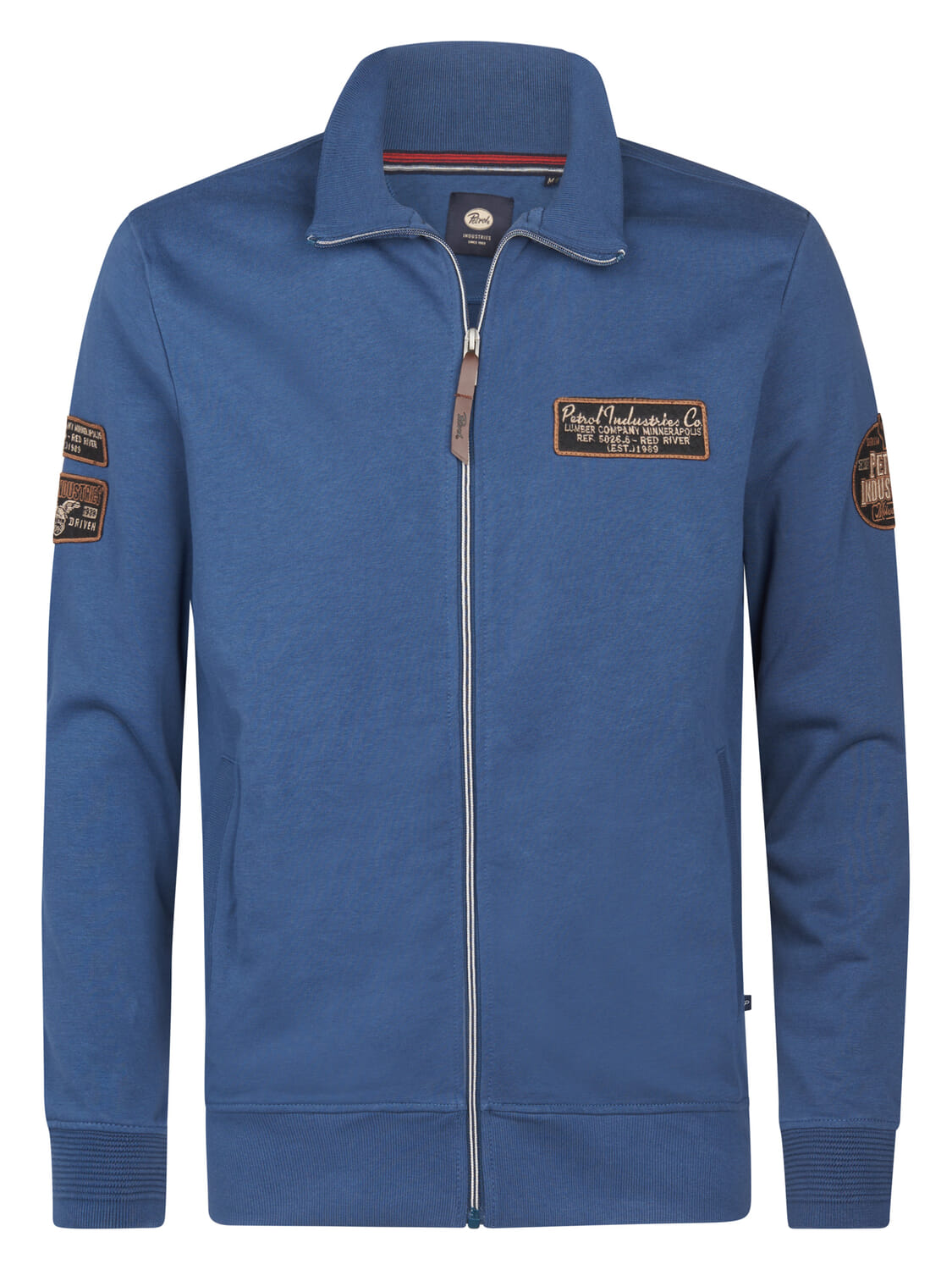 Petrol Sweatvest Blauw