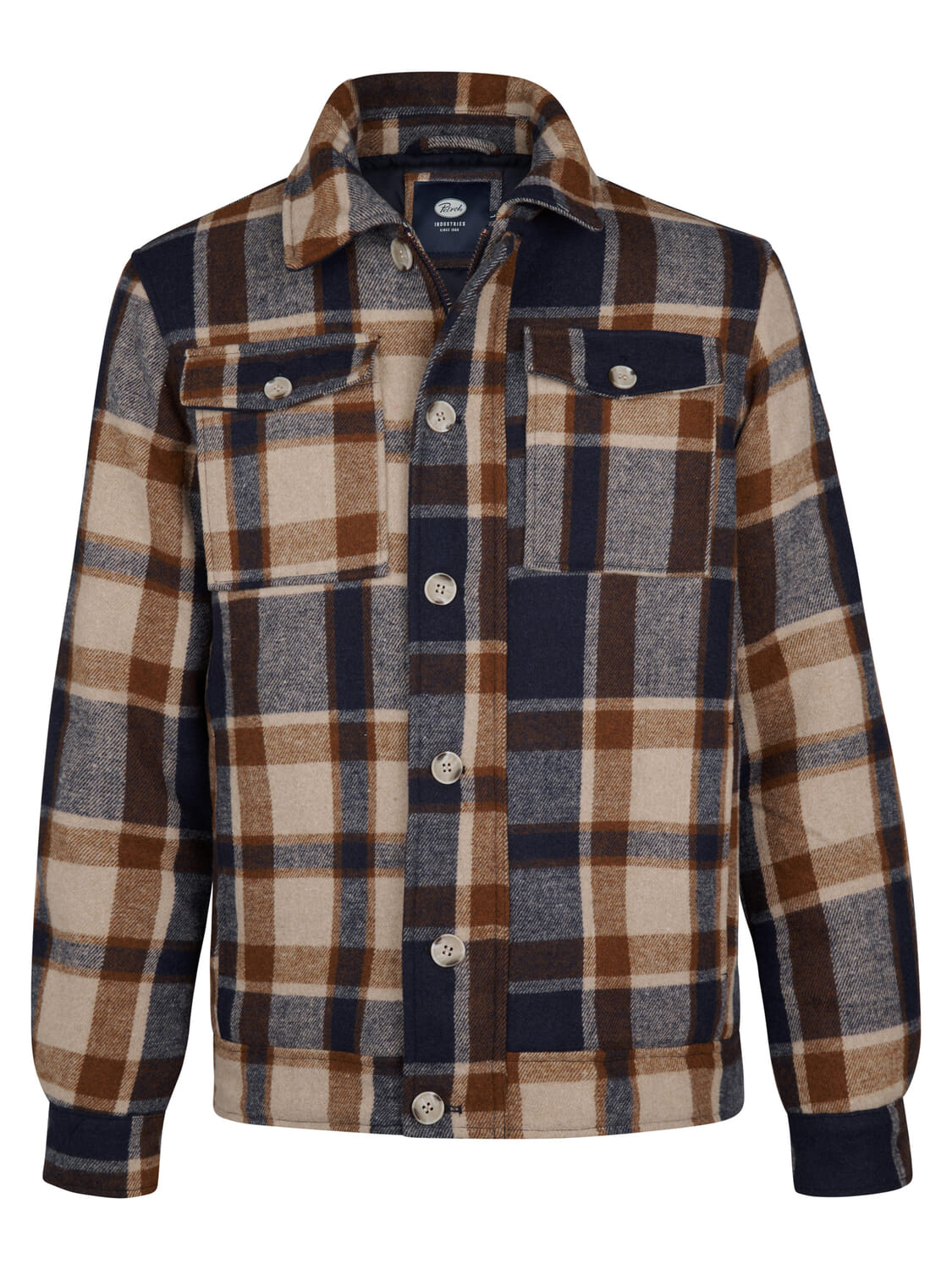 Petrol Wollen jas Beige