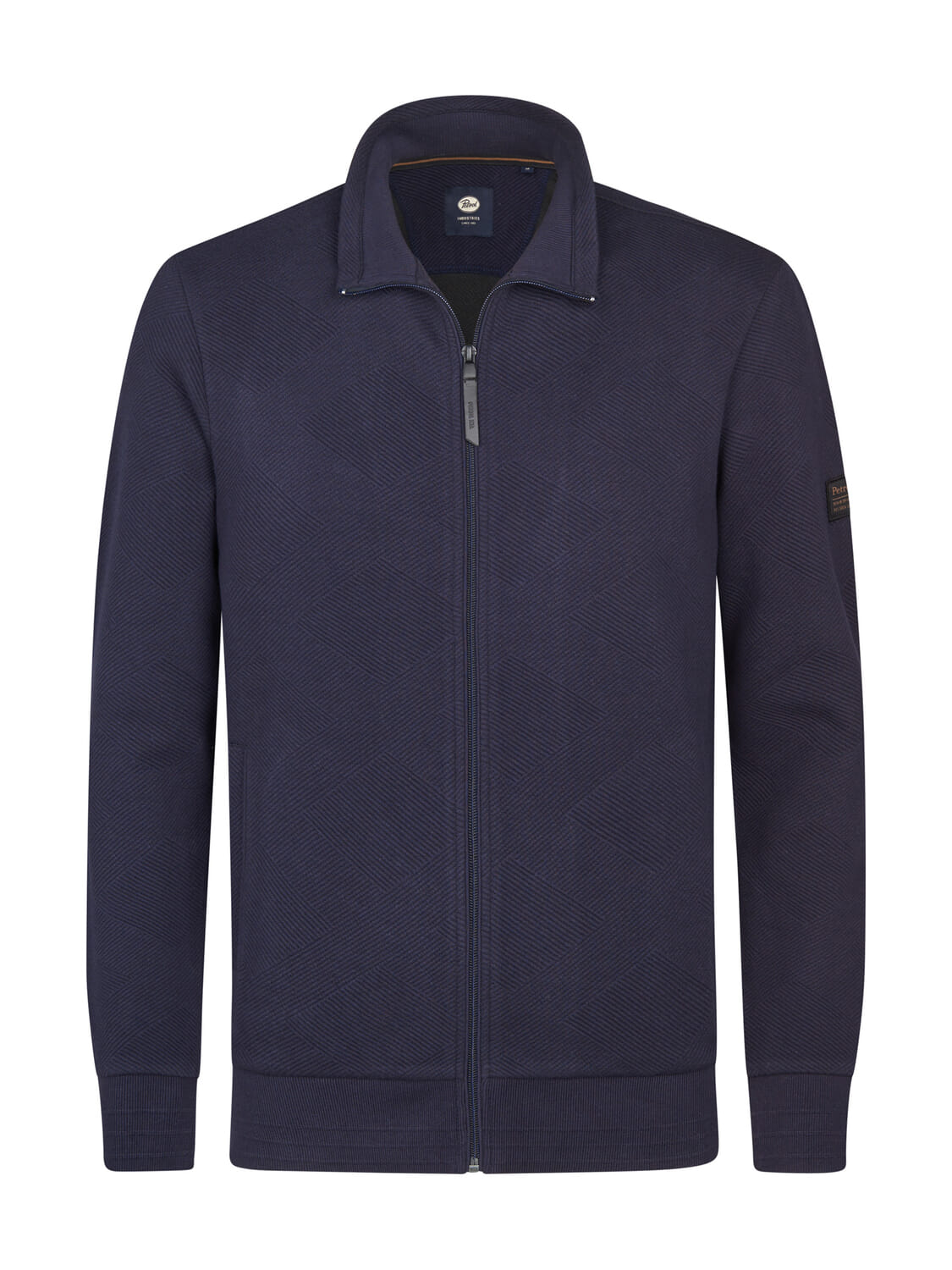 Petrol Sweatvest Blauw