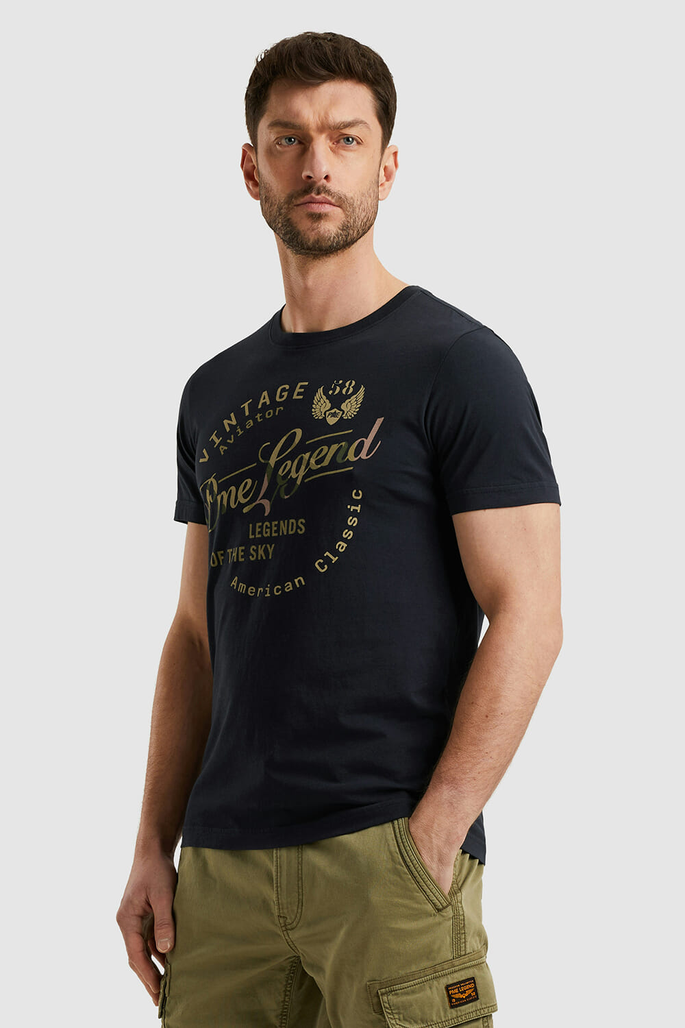 Pme Legend T-shirt Blauw