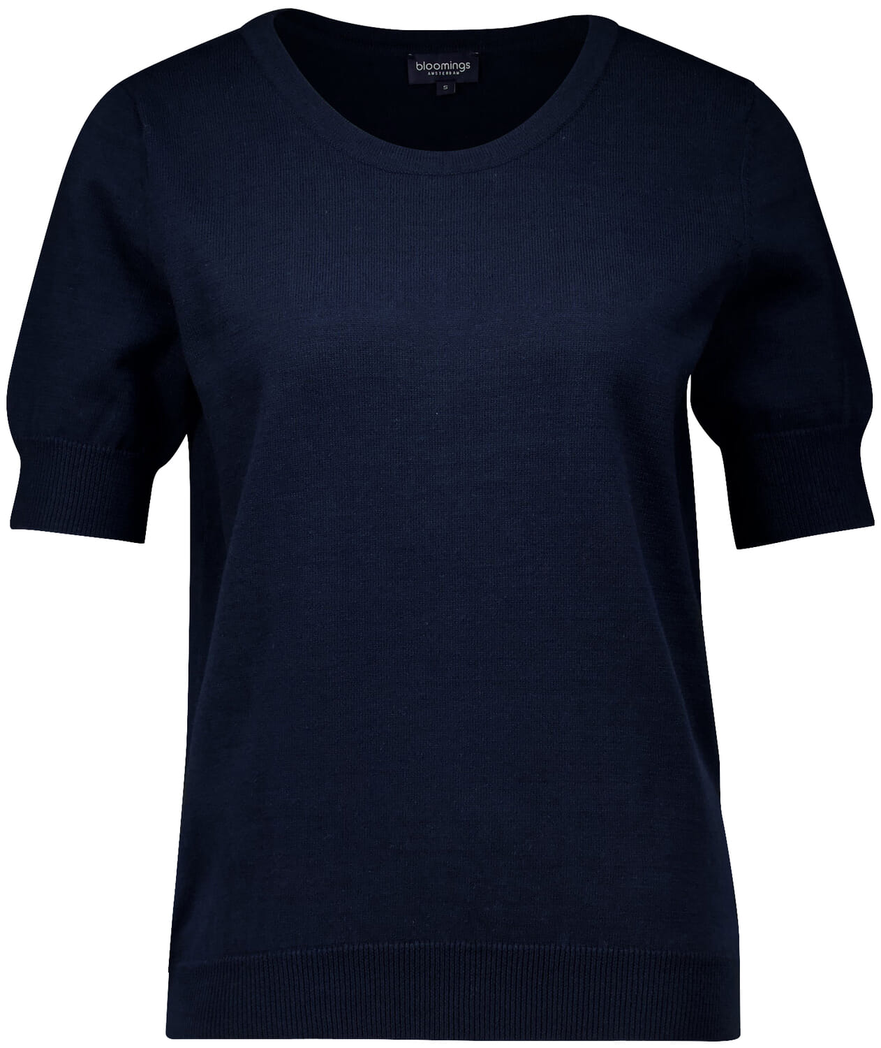 Bloomings Crewneck short sleeve Blauw