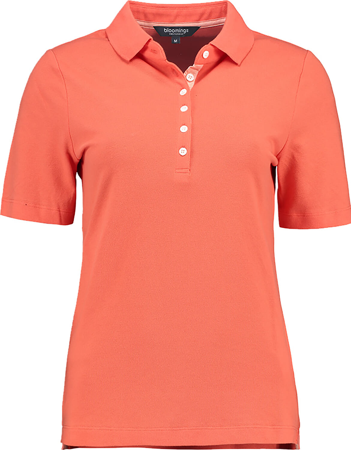 Bloomings Polo shirt placket Oranje