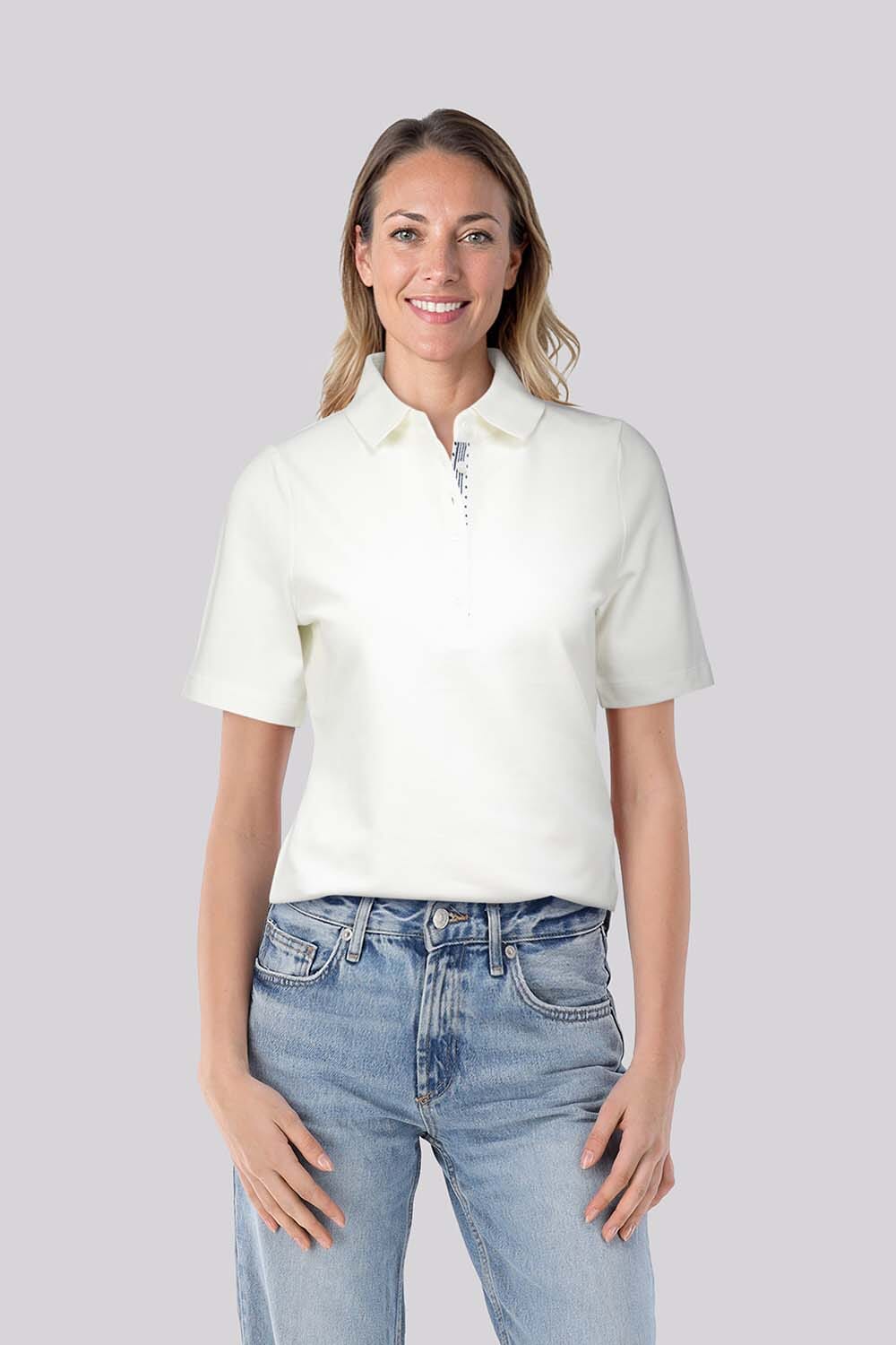 Bloomings Polo  Wit