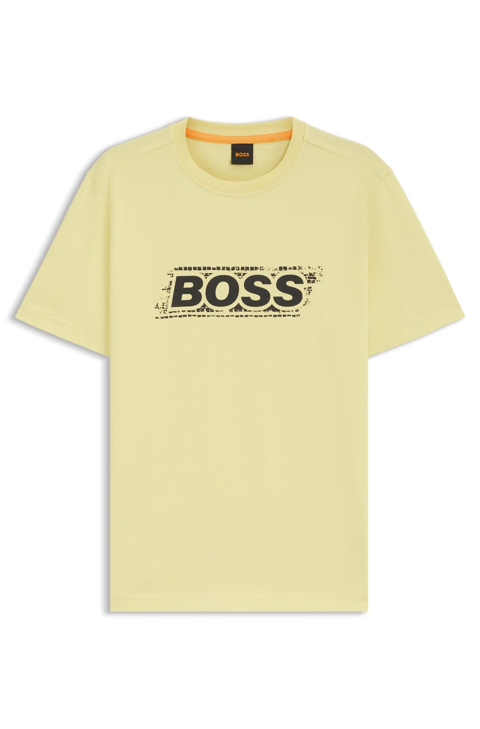 Boss Orange T-shirt Wheel Geel