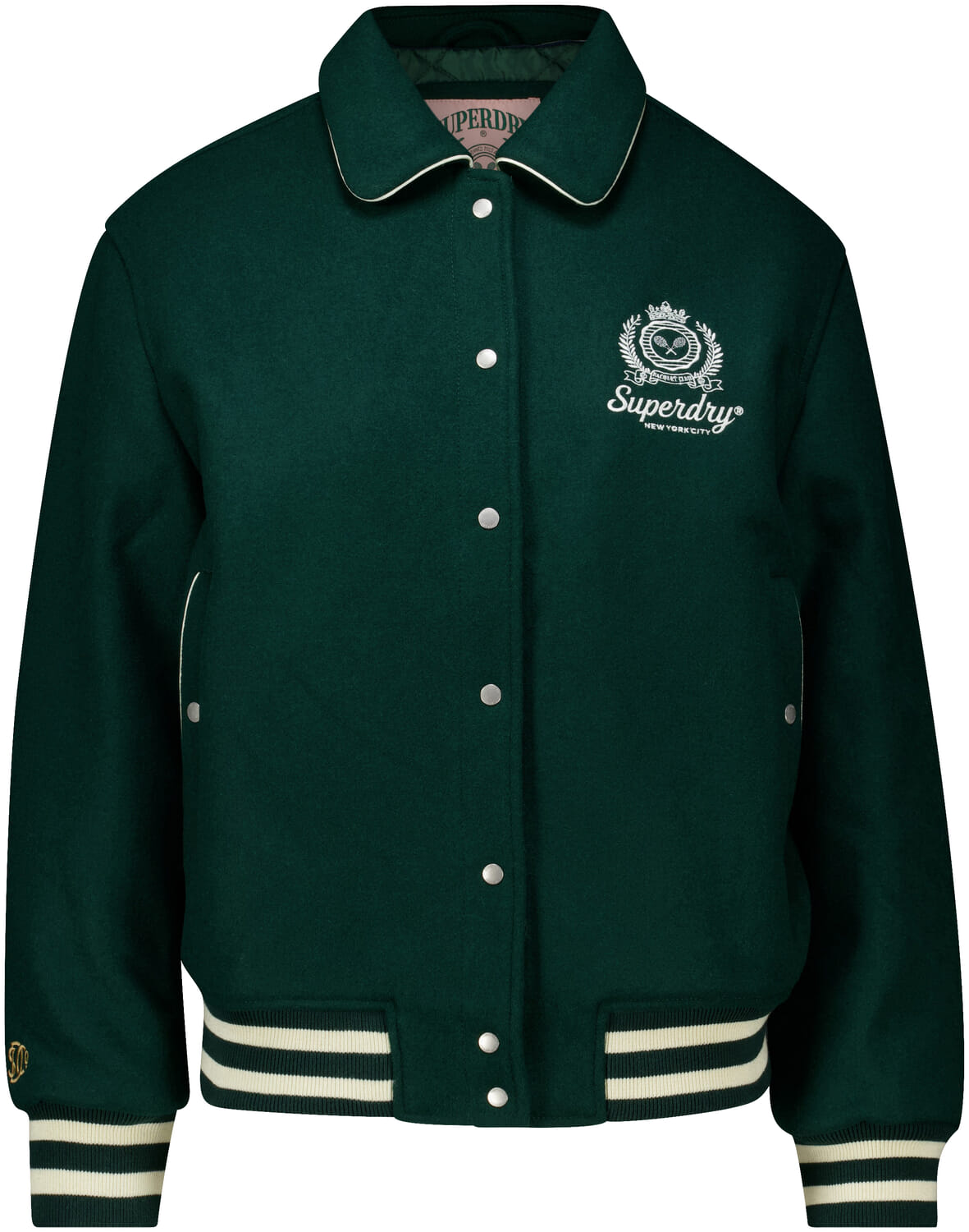 Superdry Bomberjas Country Club Groen