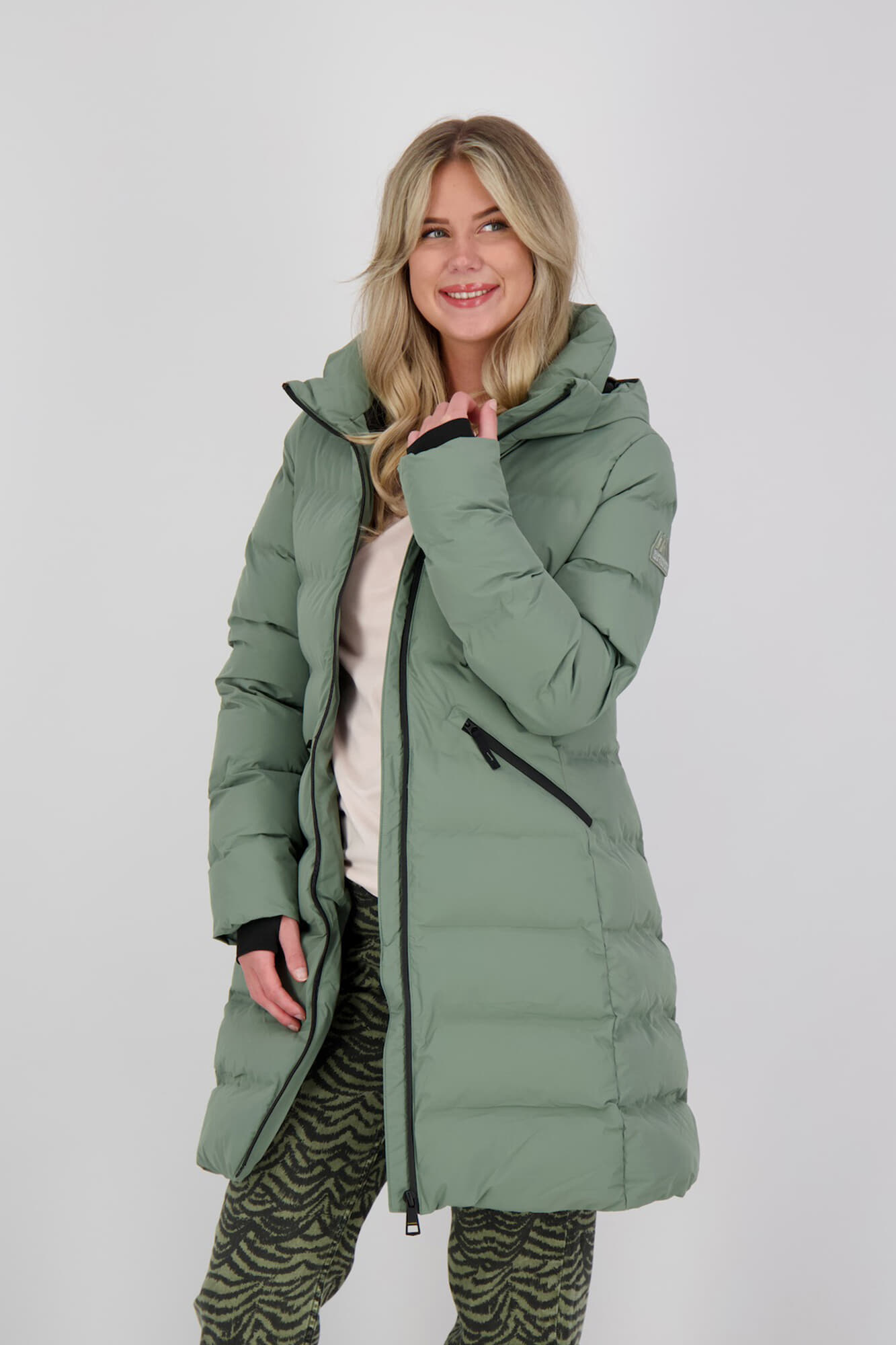 Superdry Gewatteerde Parka Jas Groen