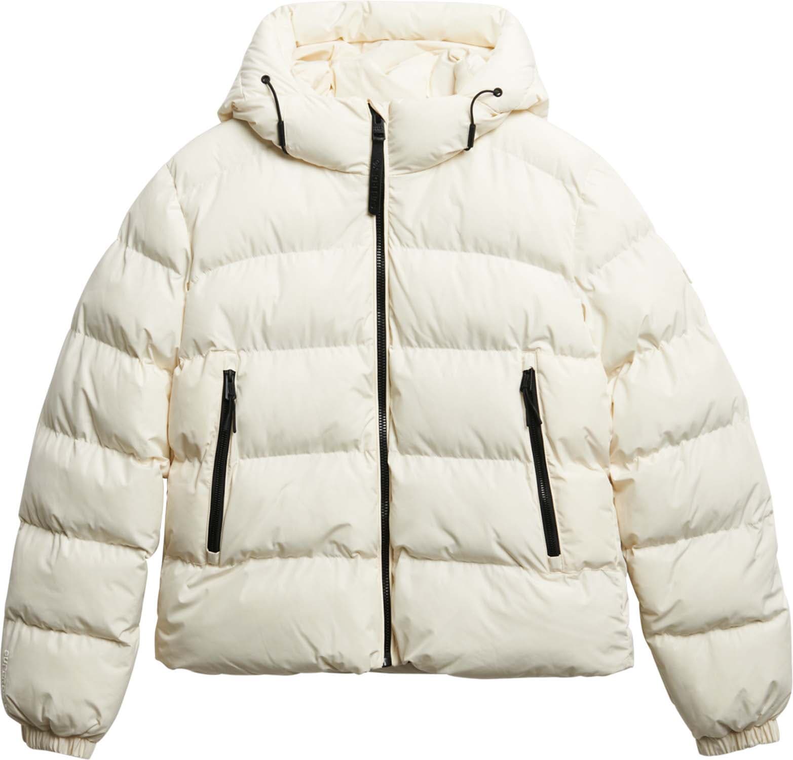 Superdry Pufferjas Sports Off White