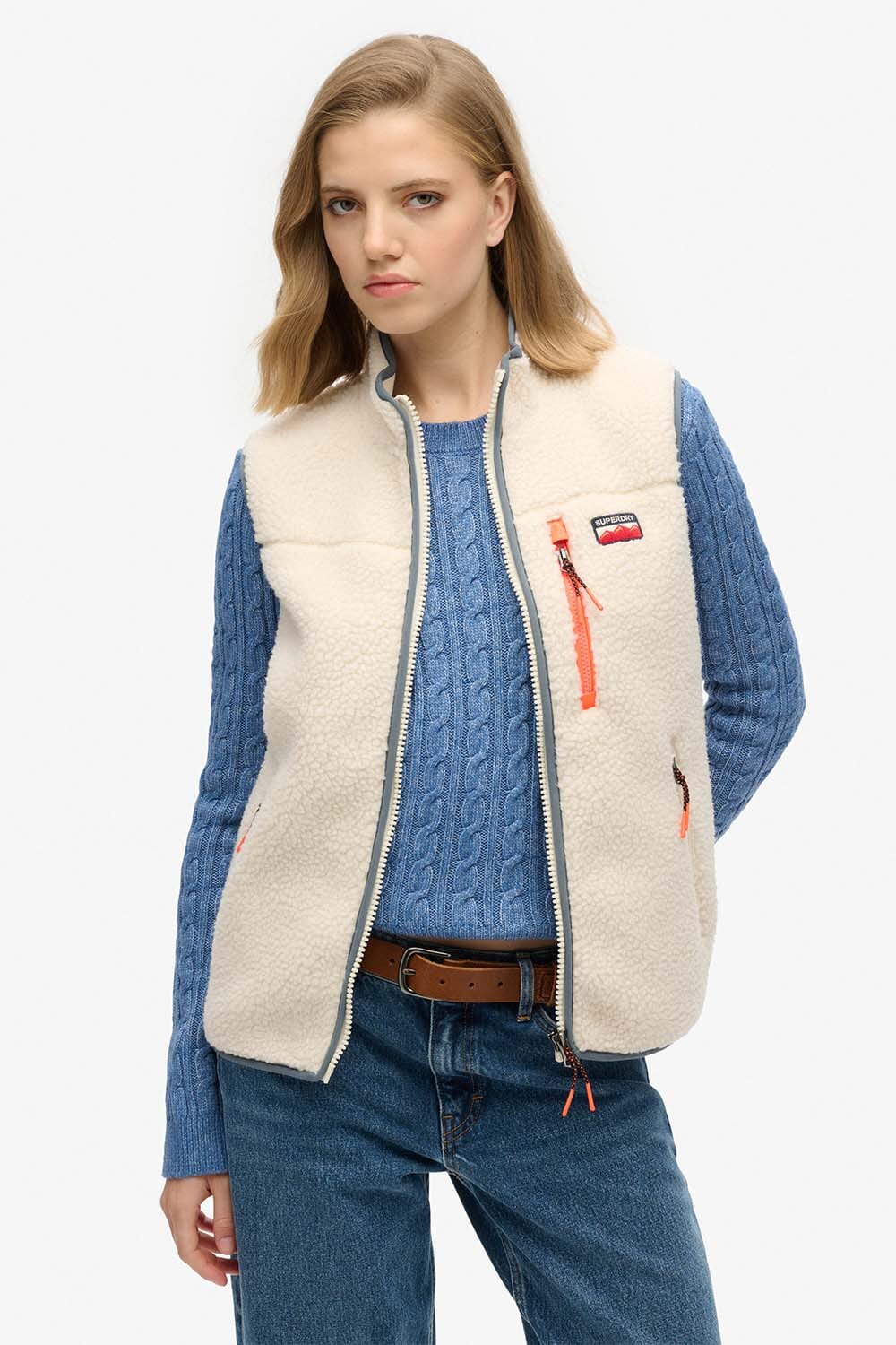 Superdry Bodywarmer Wit