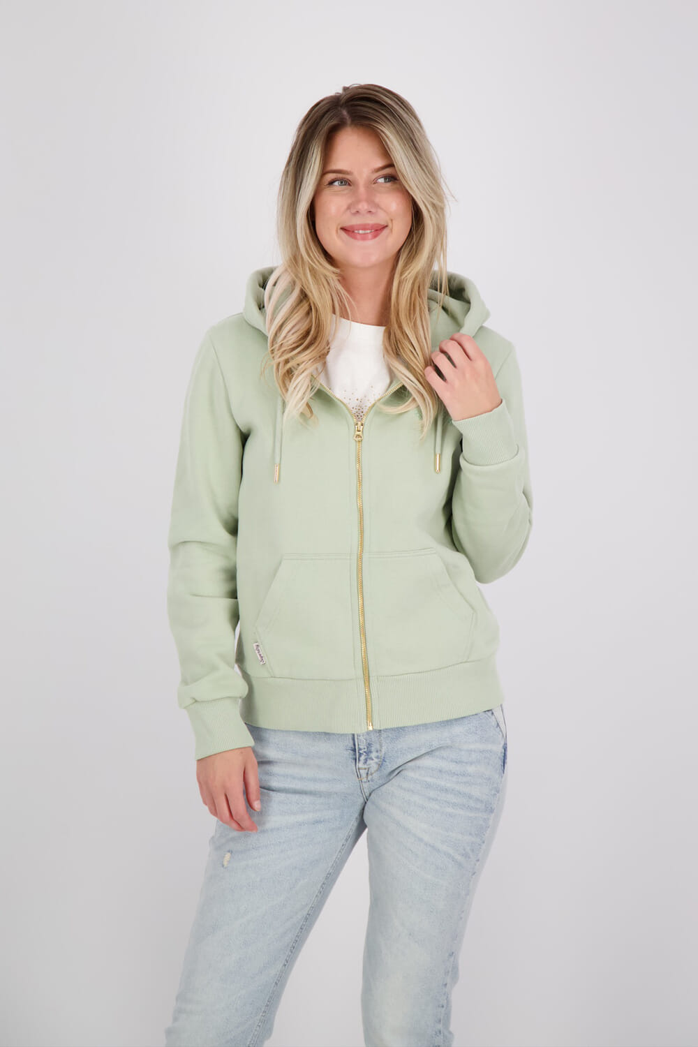Superdry Sweatvest Essential Logo Groen