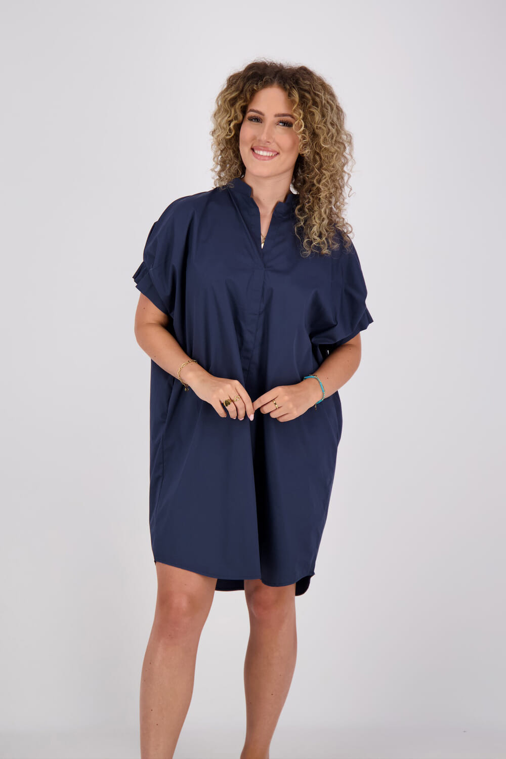 Mei-li Jurk Estelle Blauw
