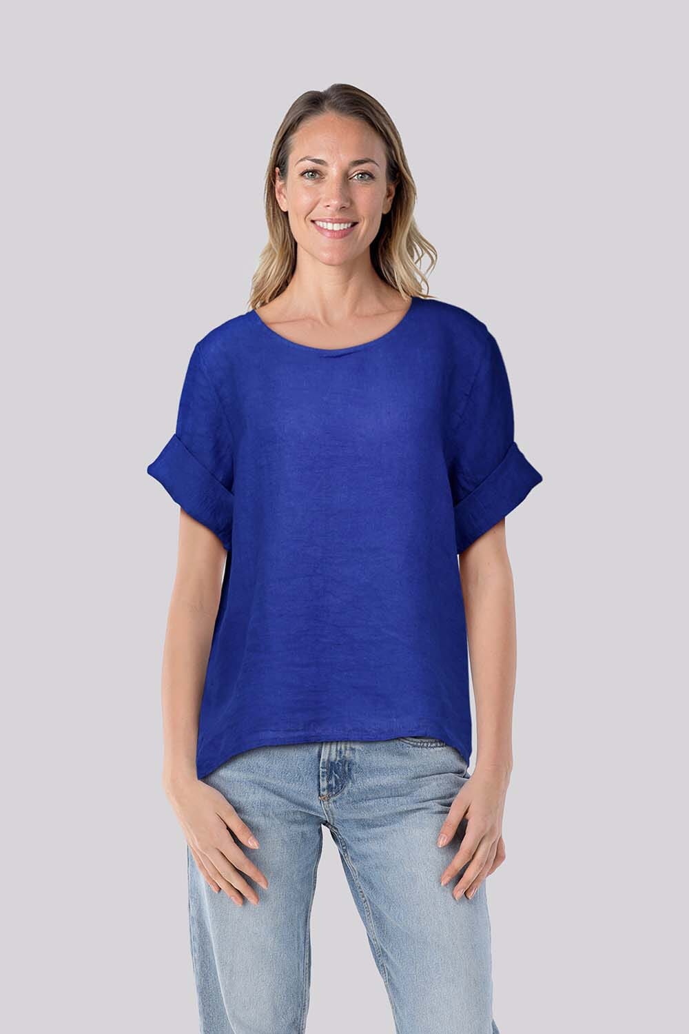 In Shape Top Blauw