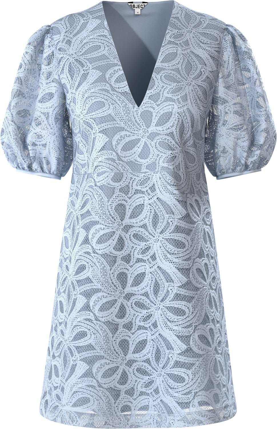 Object Jurk Rose Blauw