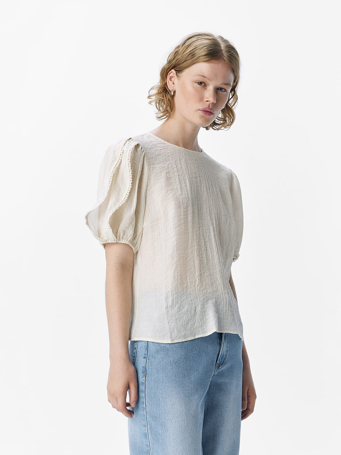 Object Top Myrthe Wit