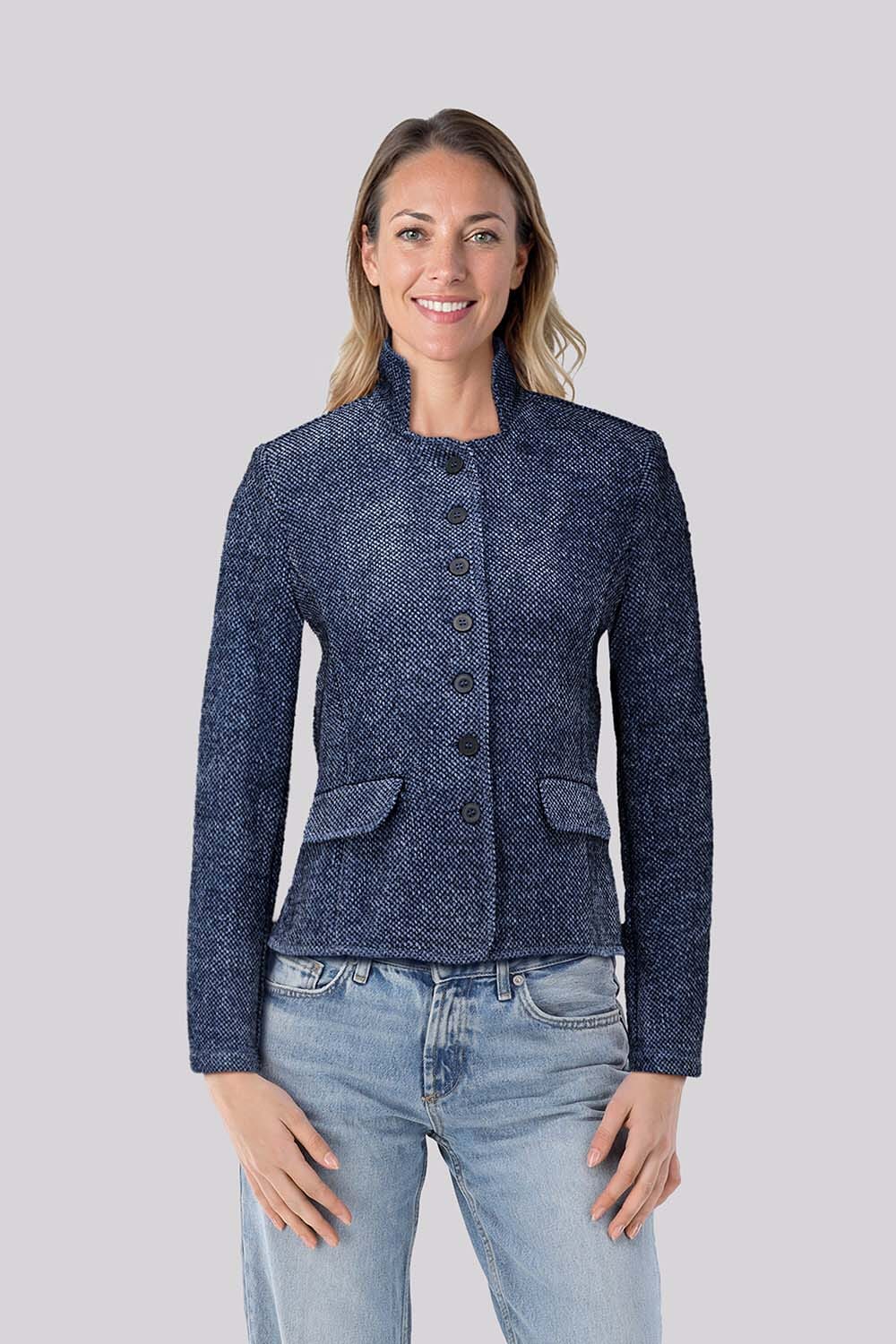 B Three Blazer Maartje Blauw