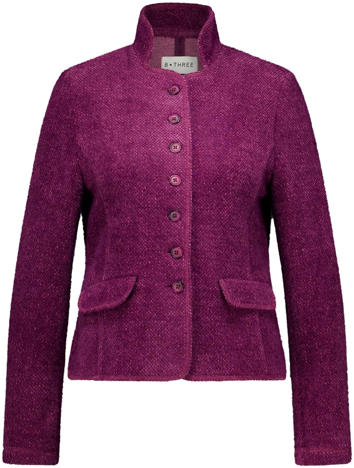 B Three Blazer Maartje Bordeaux Rood