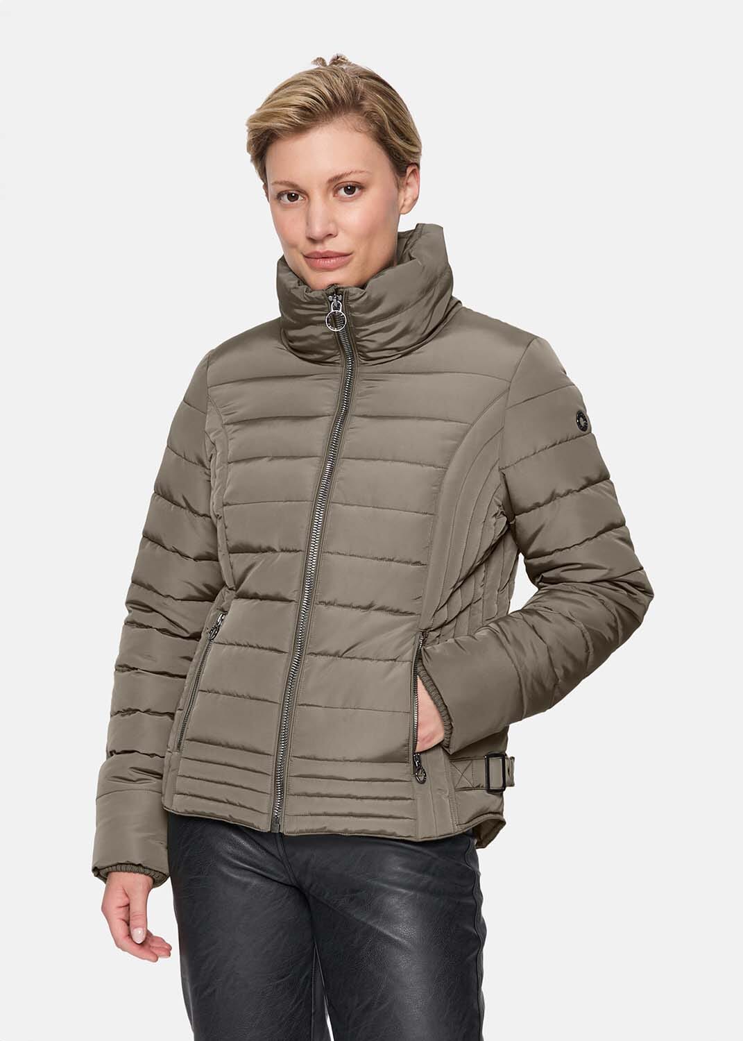 Covered Jas Ronja Taupe