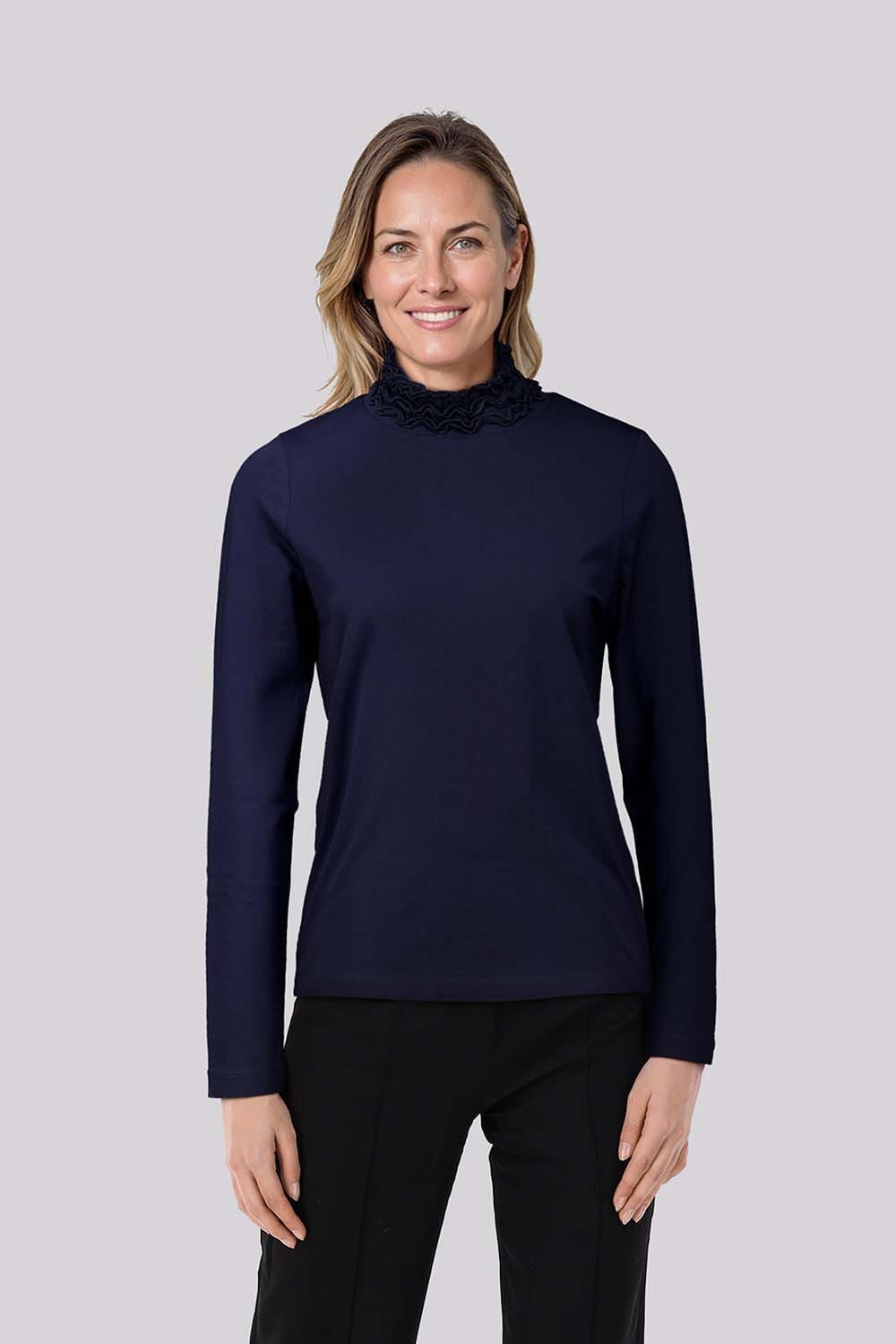 Bloomings Top Blauw