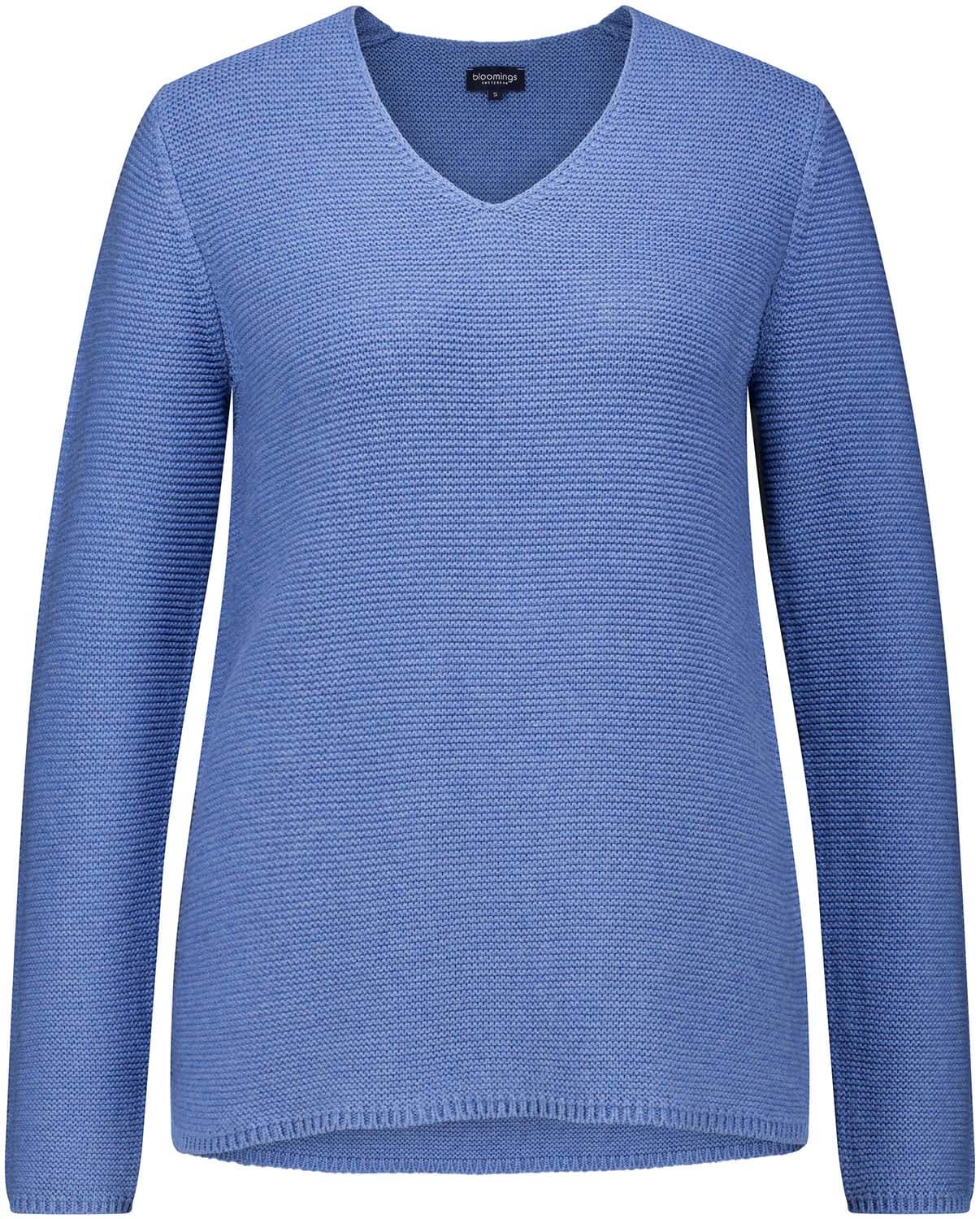 Bloomings Trui V-hals Blauw