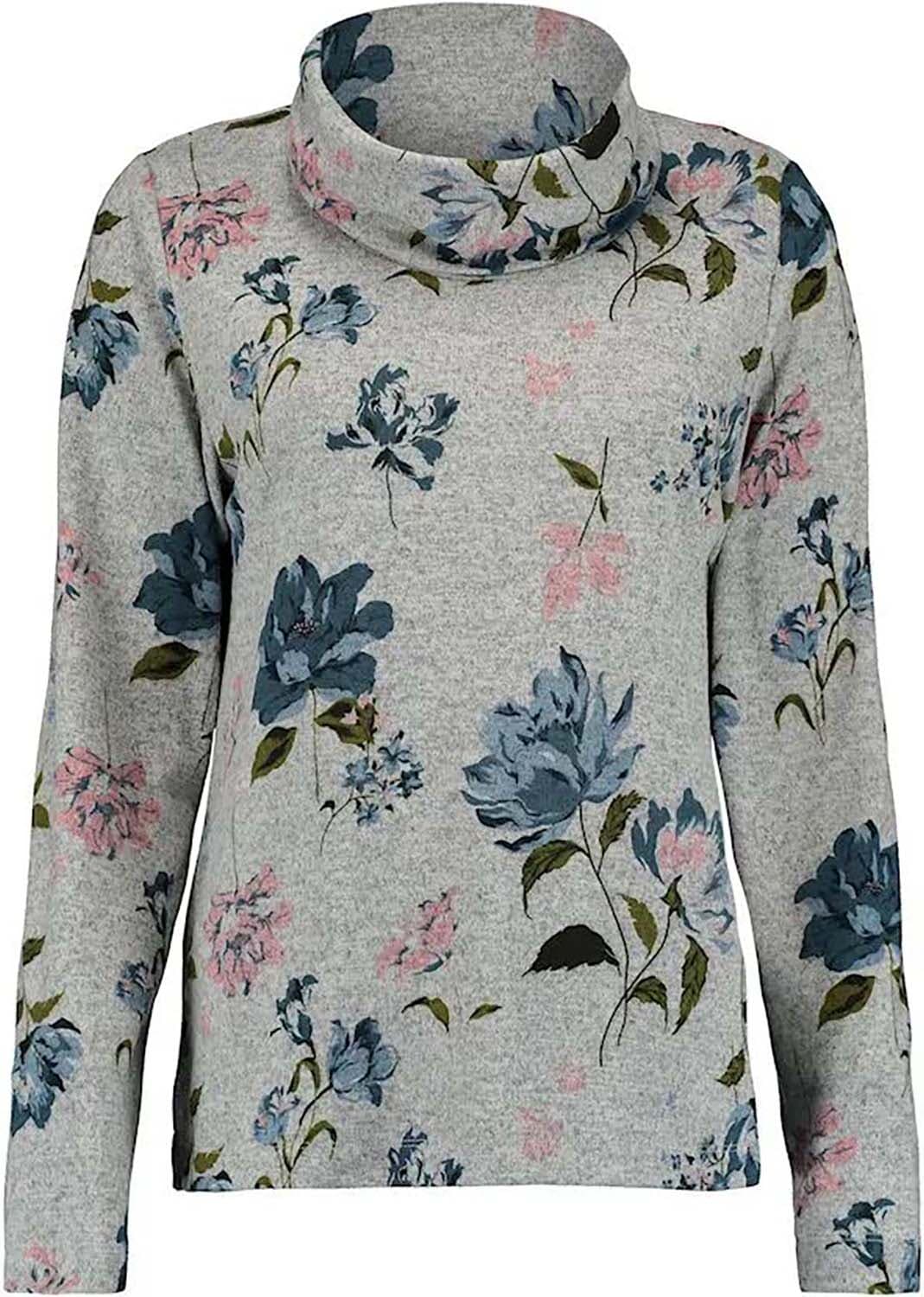Bloomings Top Grijs
