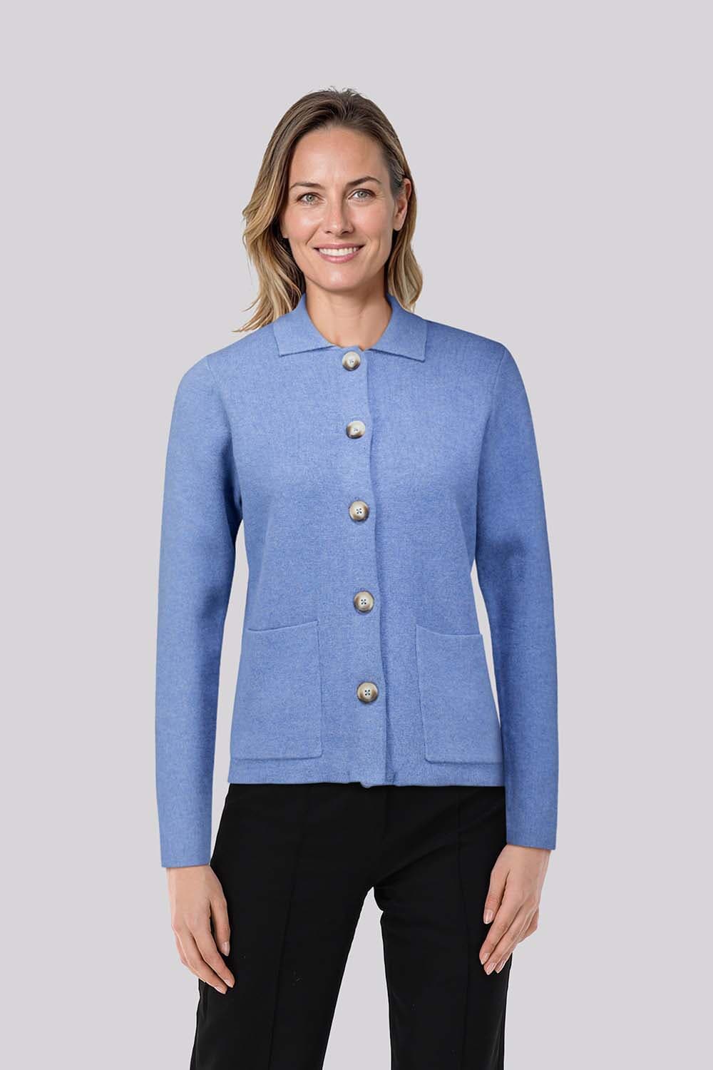 Bloomings Vest blazer Blauw