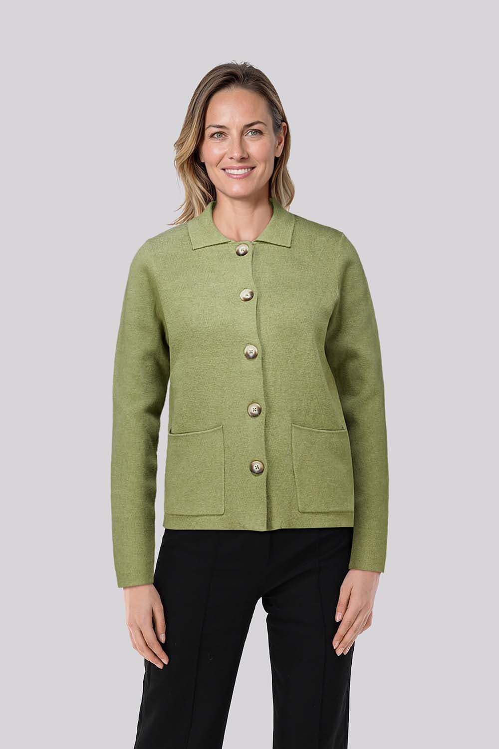 Bloomings Vest blazer Groen