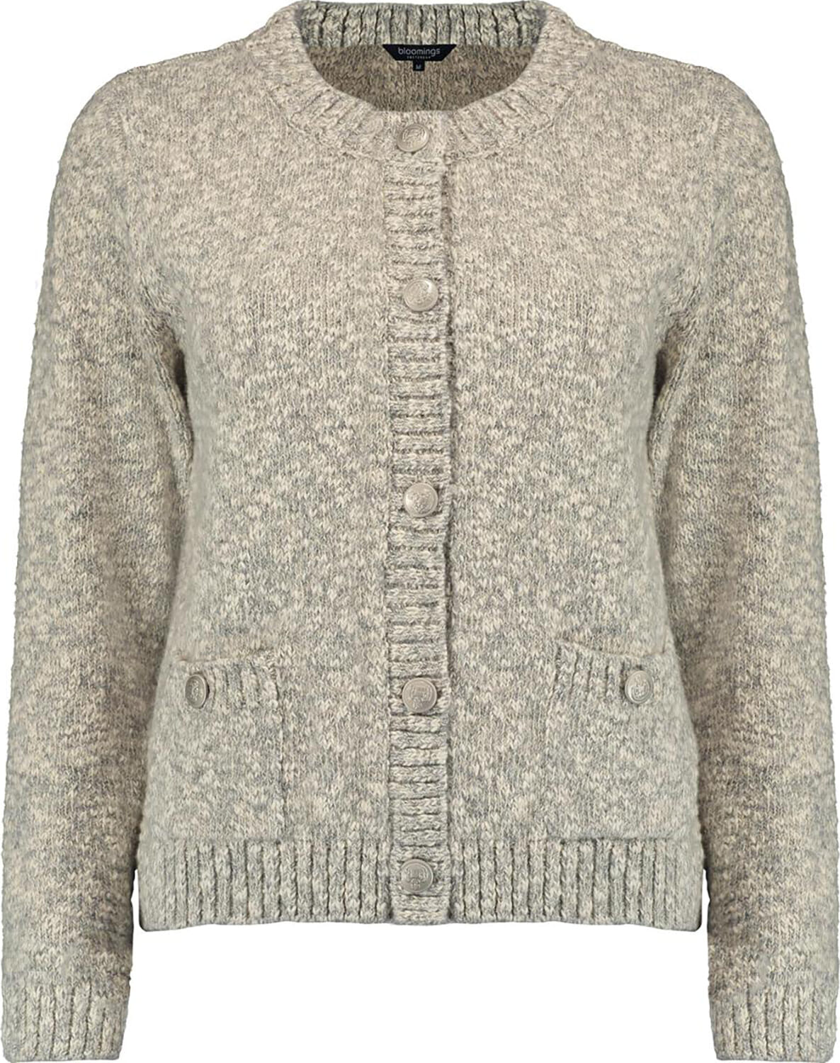 Bloomings Vest Melange Groen