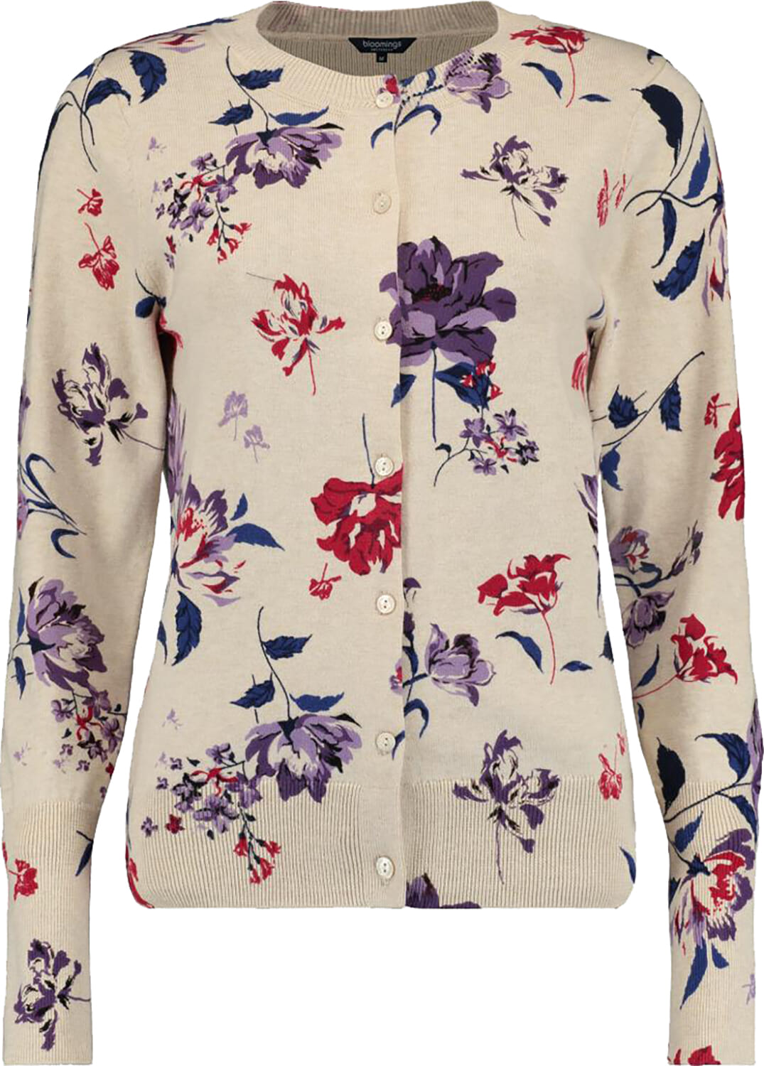 Bloomings Vest print Beige