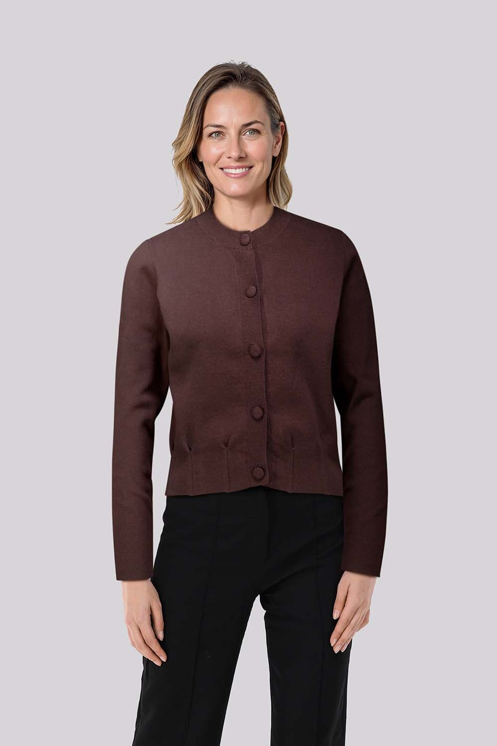 Bloomings Vest Bruin