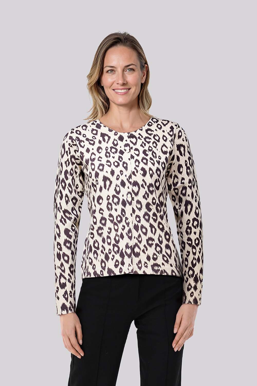 Bloomings Vest Bruin