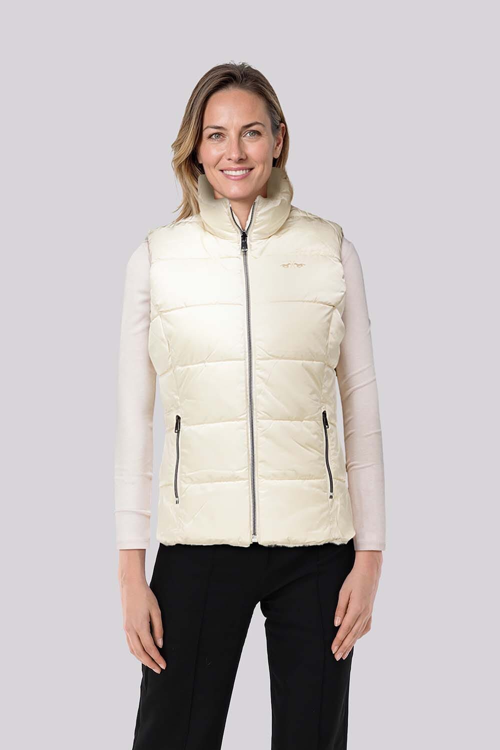 HV Society Bodywarmer Caddy Off White