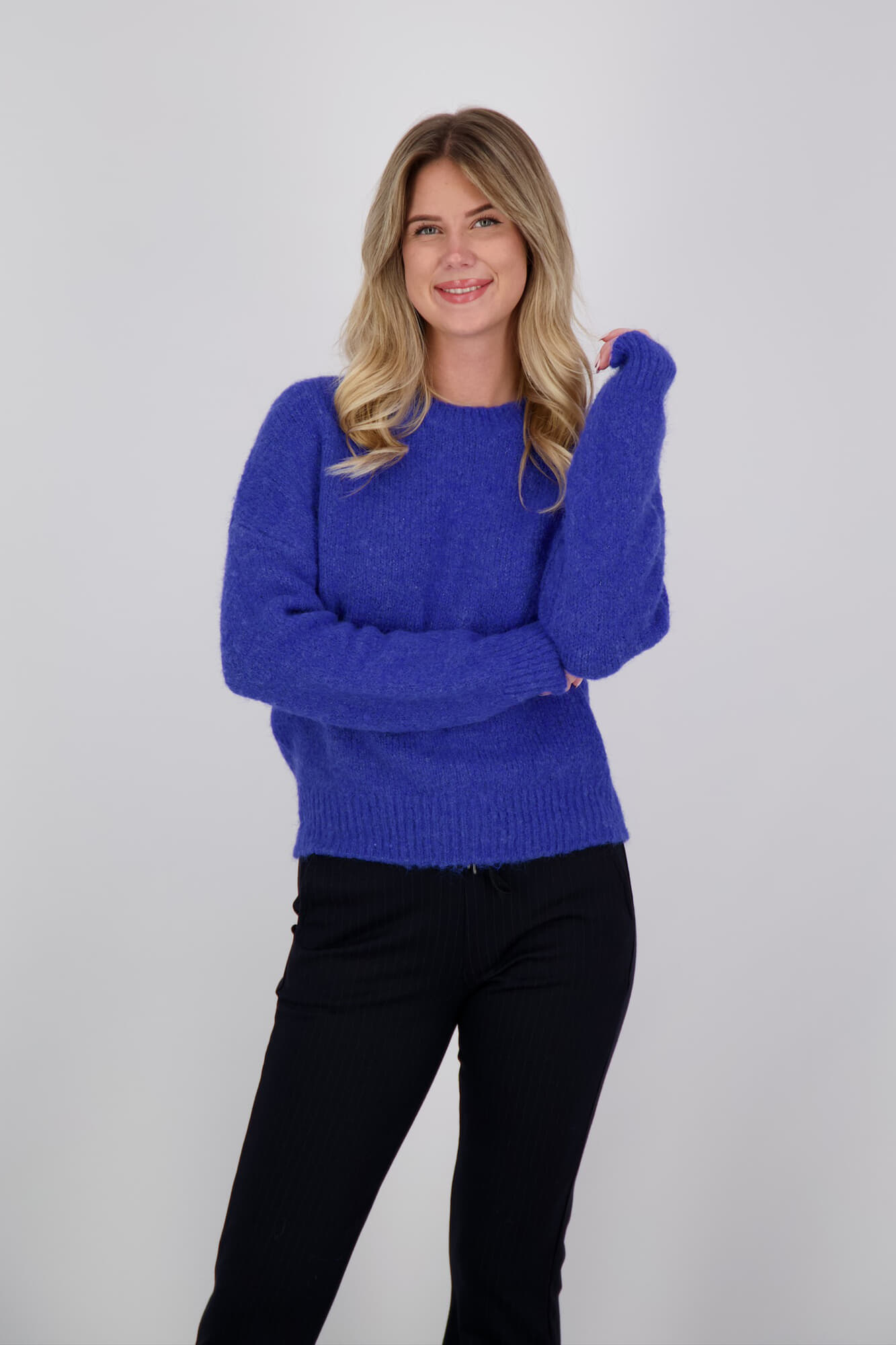 Anna Blue Trui Labi Kobalt Blauw