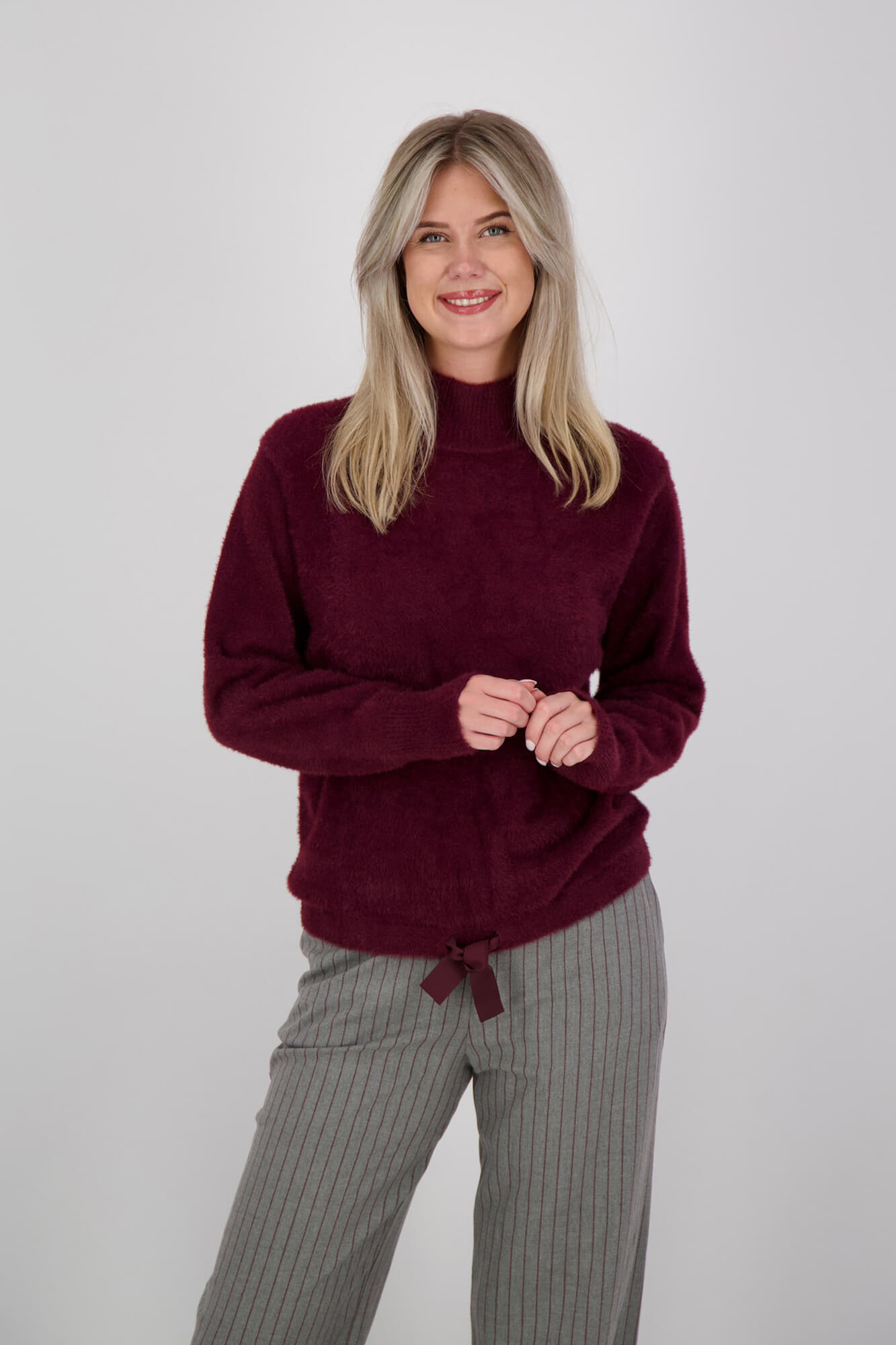 Anna Blue Trui Enzio Bordeaux Rood