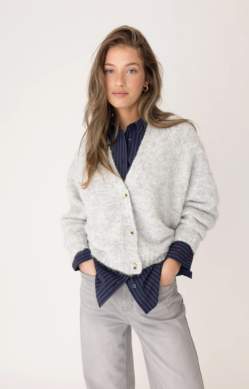 Anna Blue labo Grijs