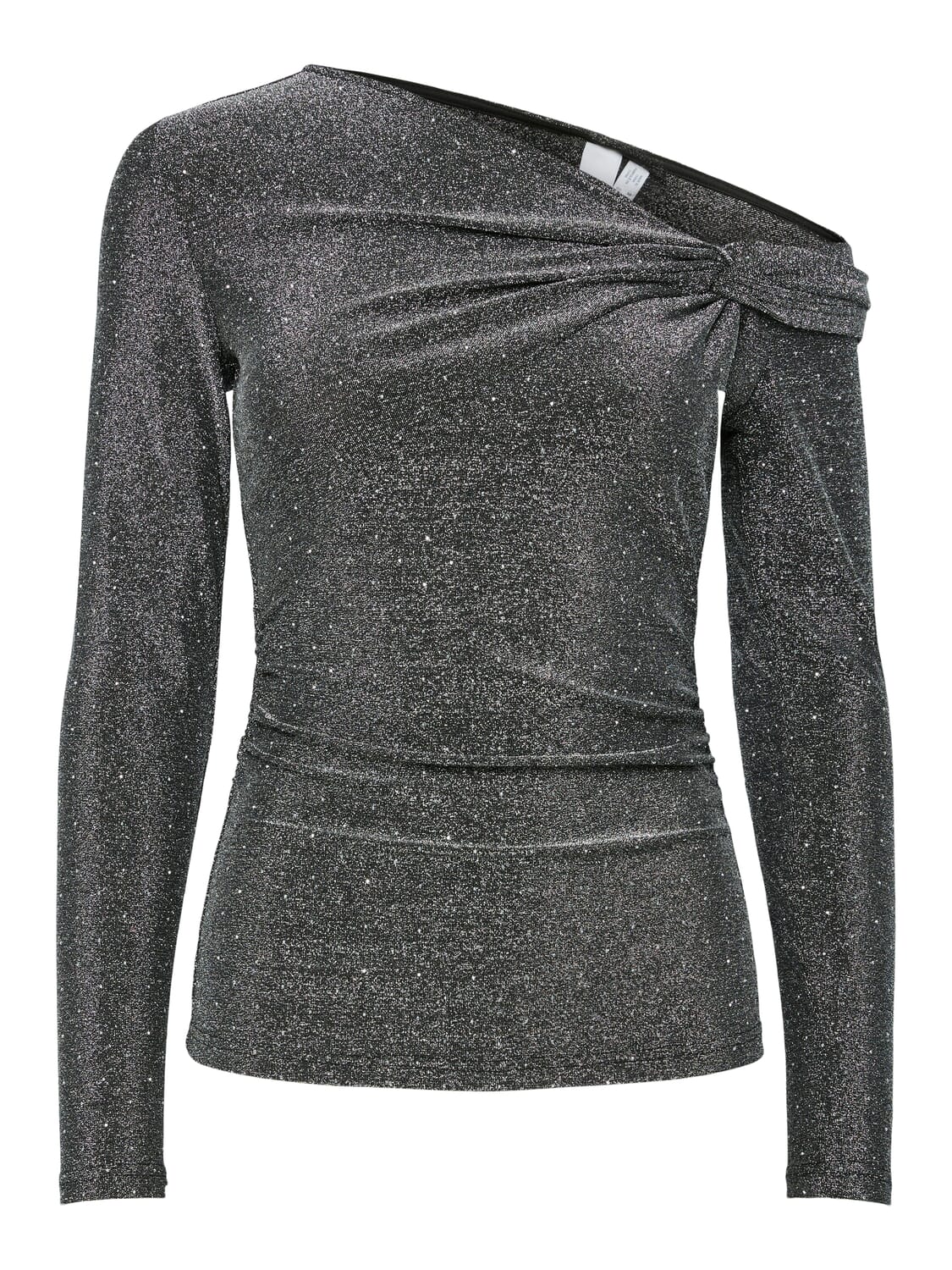 Y.A.S. Blouse Starla Off Shoulder Antraciet Y.A.S. Blouse Starla Off Shoulder Antraciet