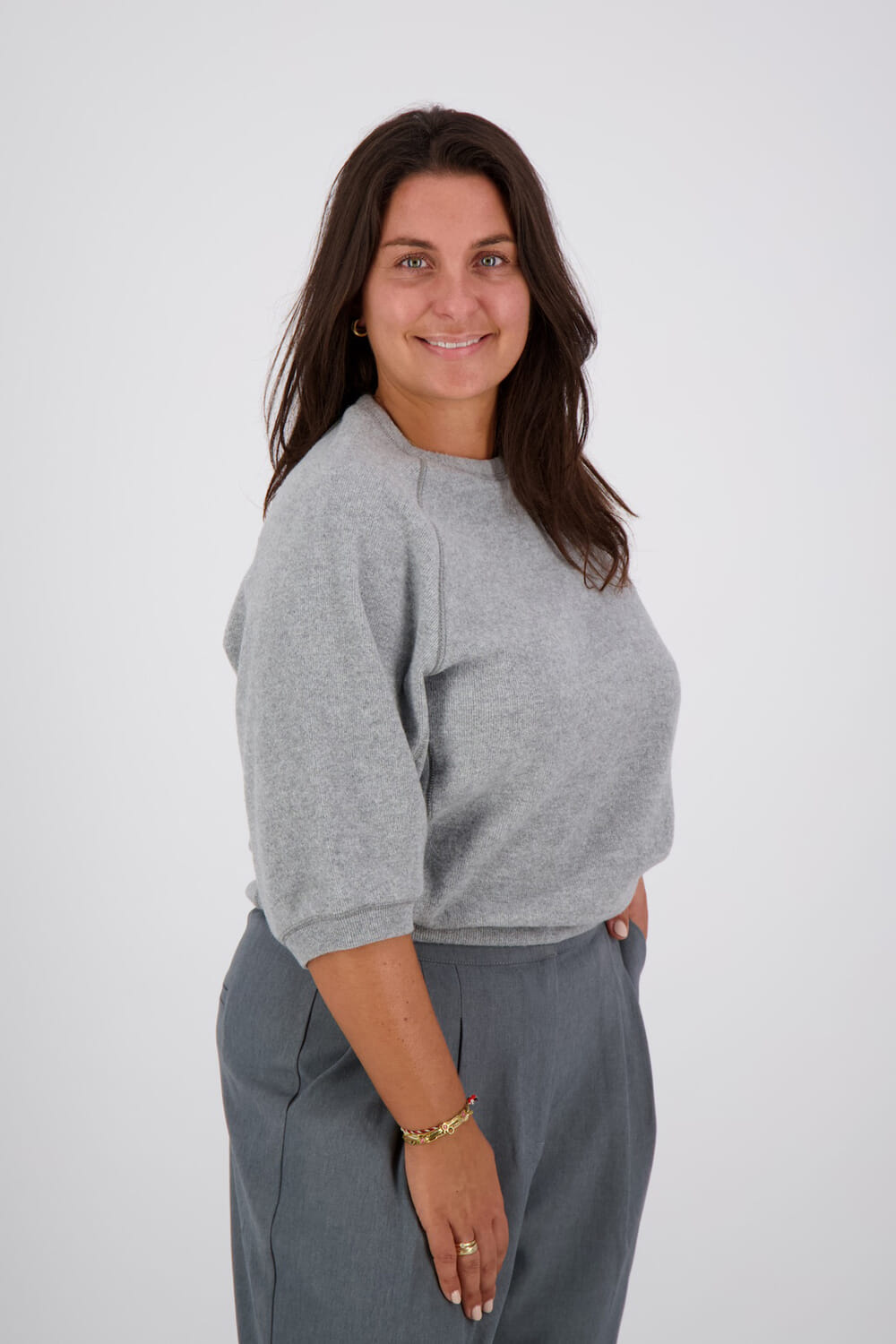 Vive La Femme Top Fem Grijs